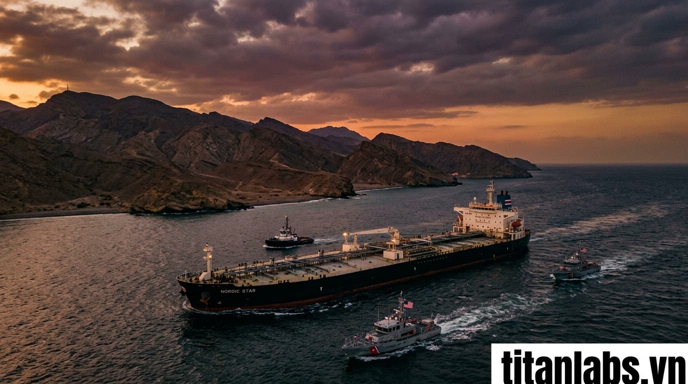 Mỹ có thể đạt thỏa thuận về eo biển Hormuz, giá dầu giảm mạnh