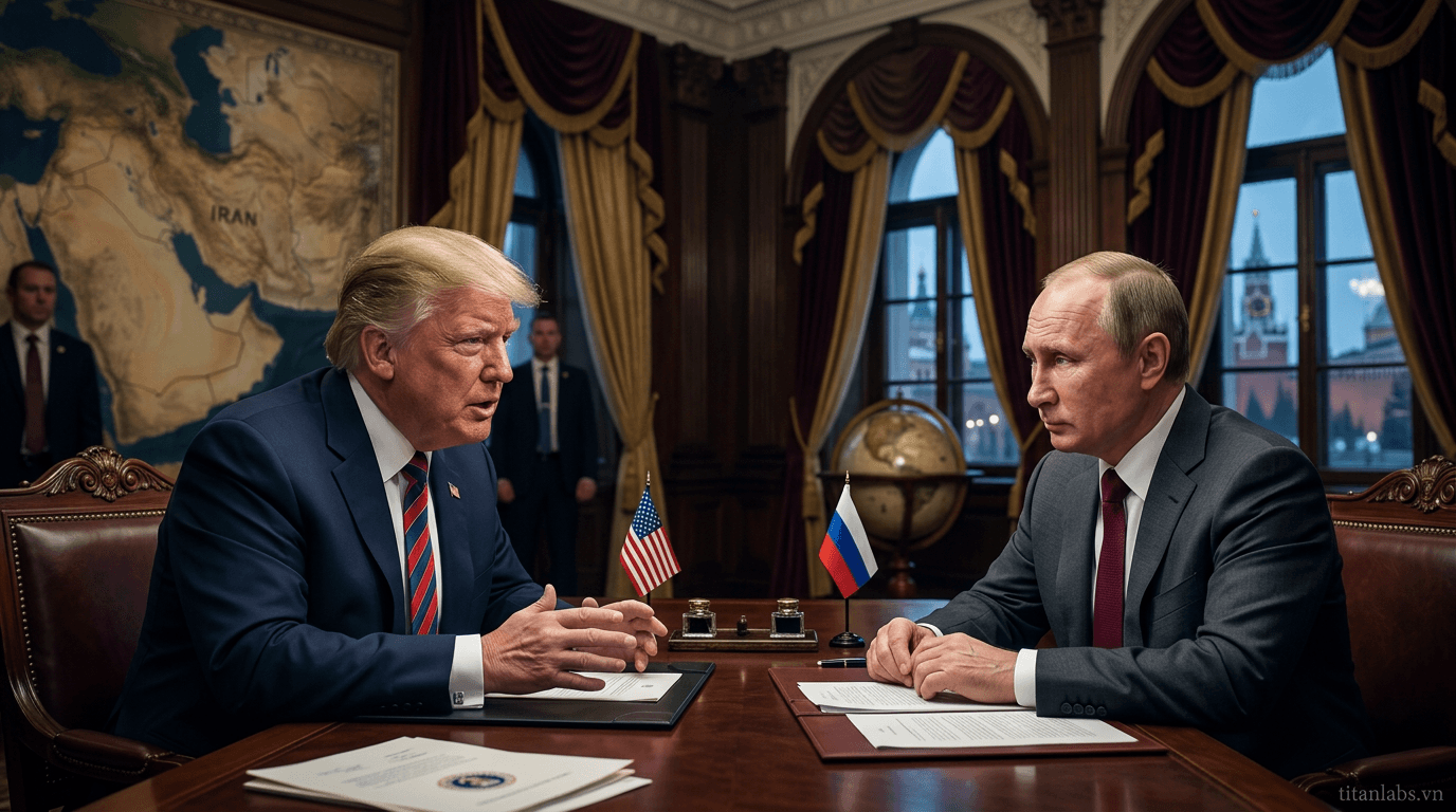 Trump & Putin thảo luận chấm dứt chiến sự Iran nhanh chóng
