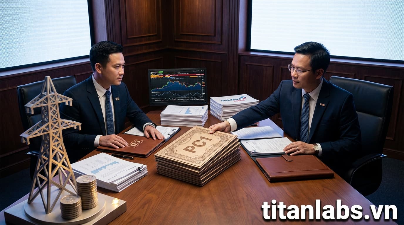 Nhóm CII và VietinBank Capital gom mạnh cổ phiếu PC1