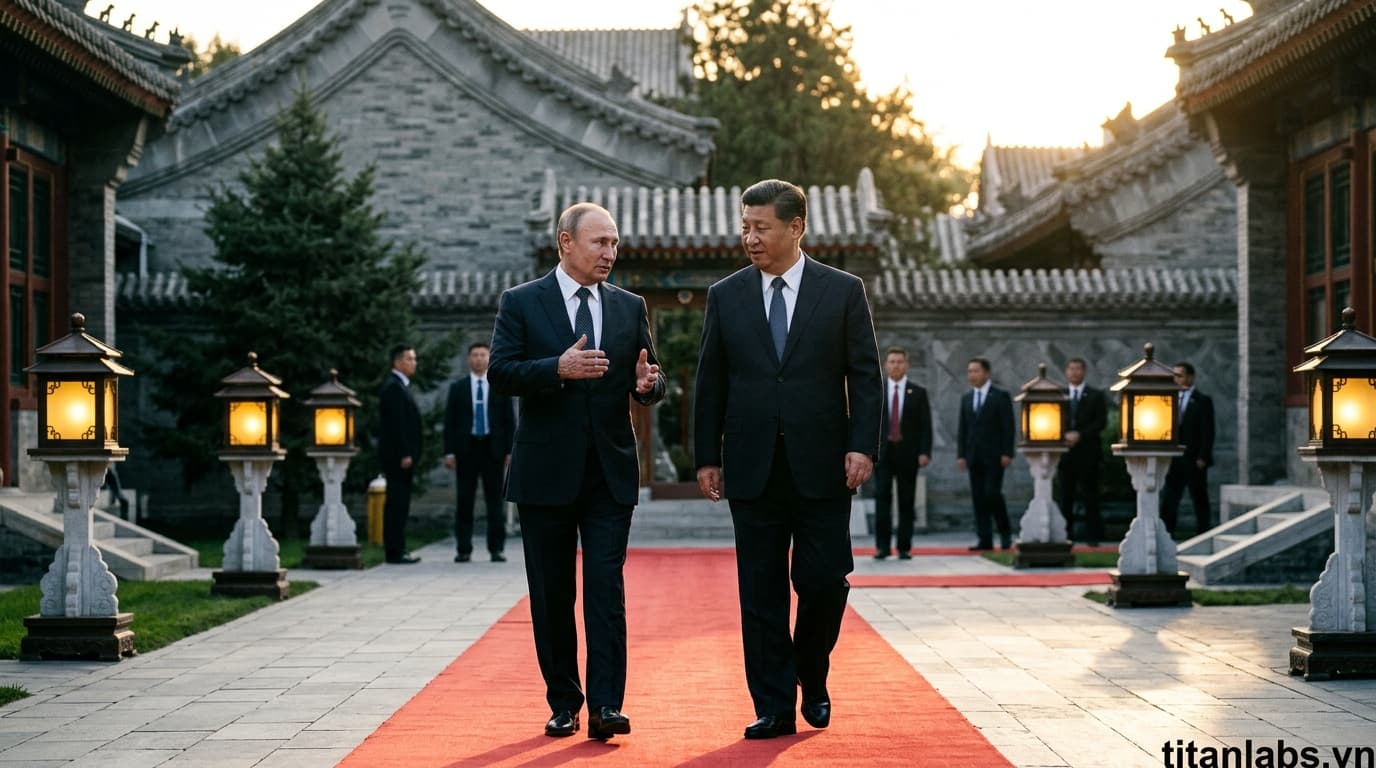 Putin thăm Trung Quốc sau thượng đỉnh Trump-Tập