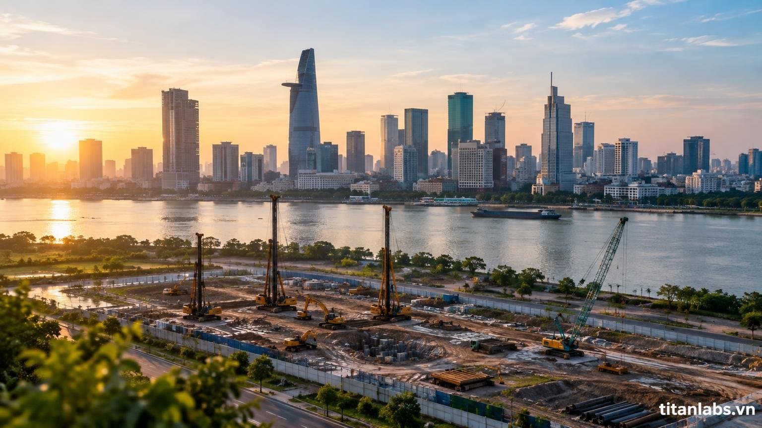 Khởi công Lotte Eco Smart City Thủ Thiêm 1,4 tỷ USD