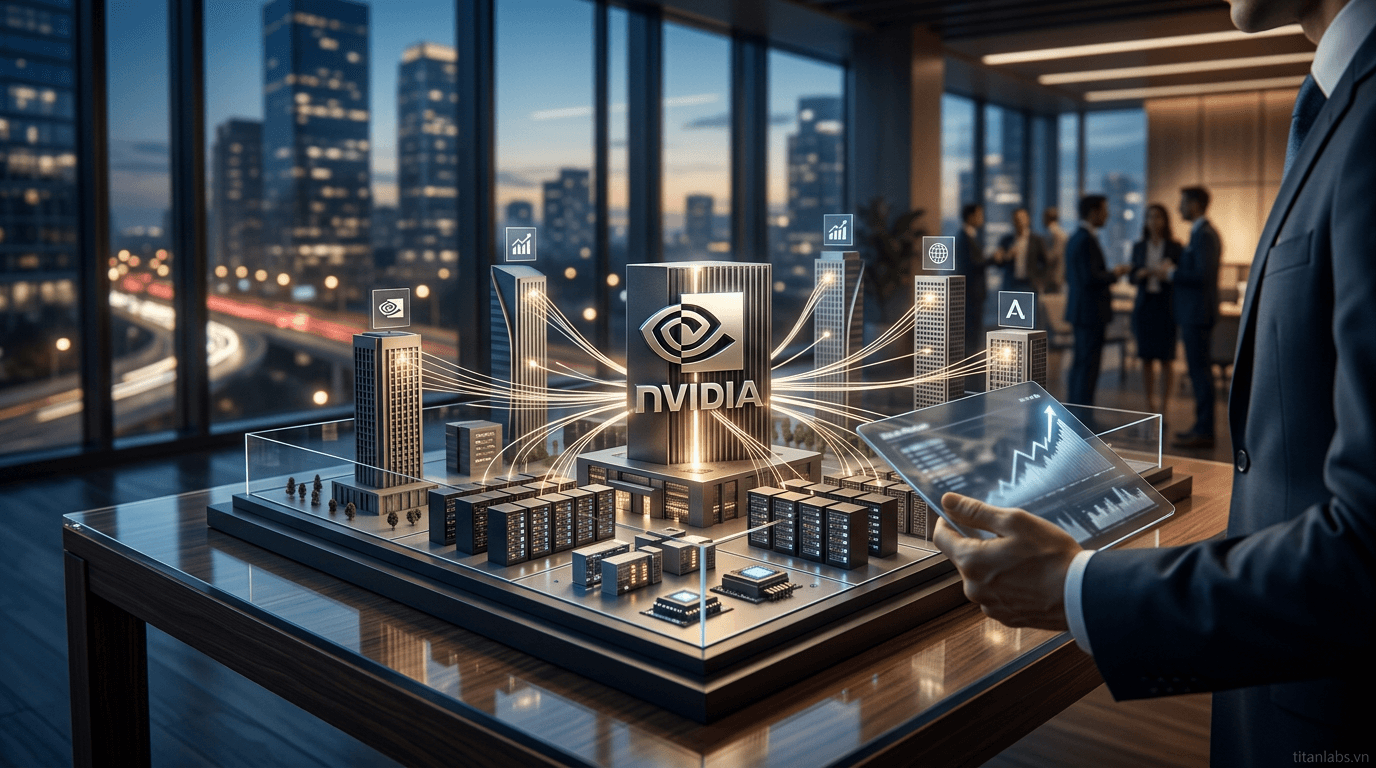 Sự kiện GTC của Nvidia & 5 cổ phiếu hưởng lợi từ AI