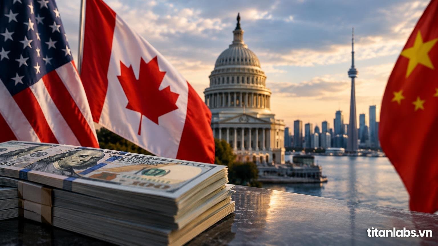 Trung Quốc có thể gián tiếp gom trái phiếu Mỹ qua Canada