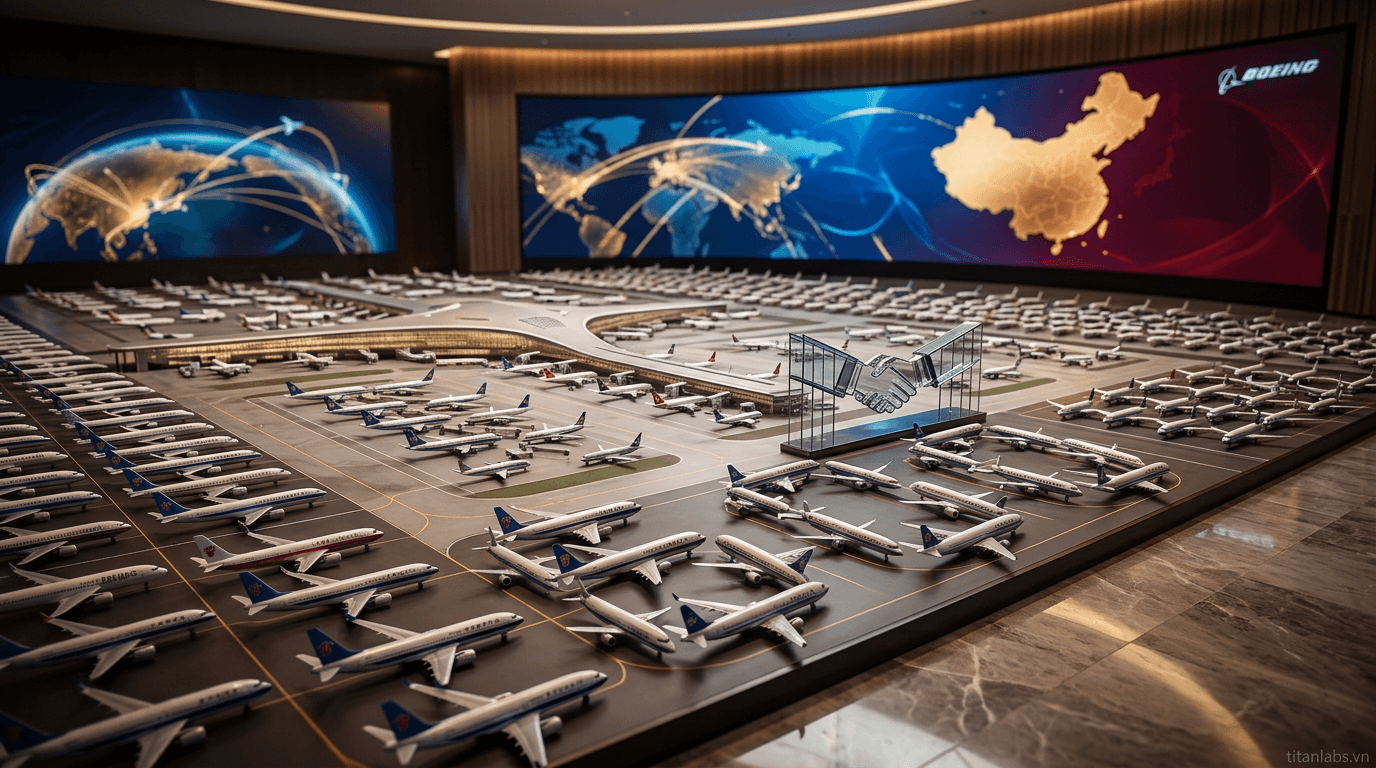 Boeing sắp chốt thỏa thuận 500 máy bay với Trung Quốc