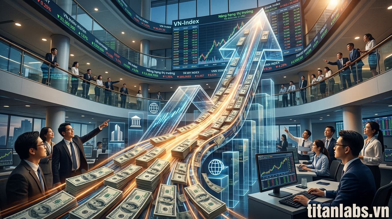 Nâng hạng thị trường: Dòng vốn tỷ USD chờ Việt Nam