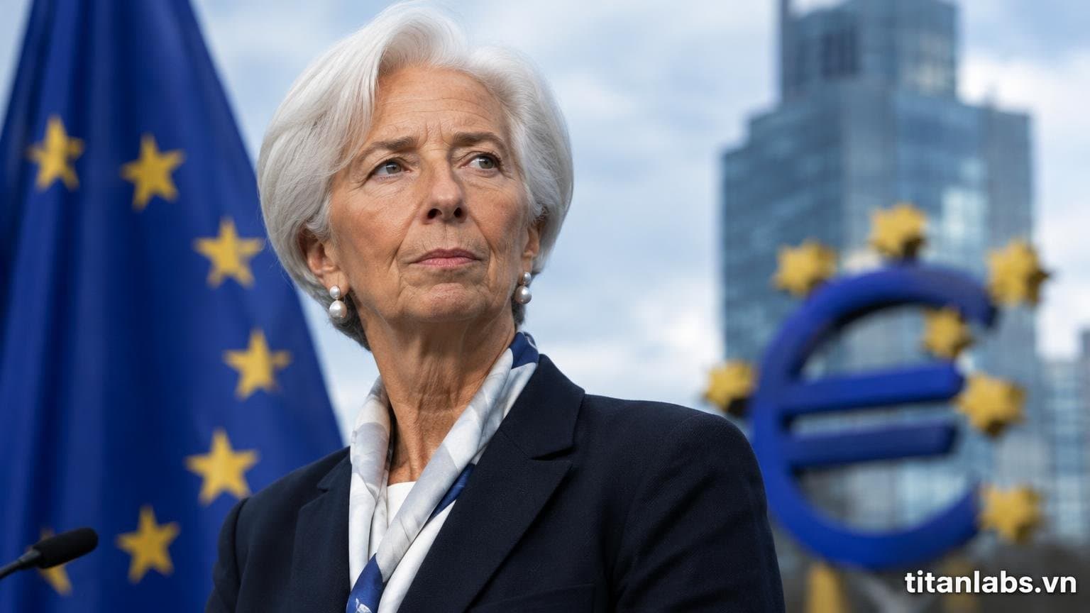 Chủ tịch ECB Christine Lagarde bất ngờ từ chức