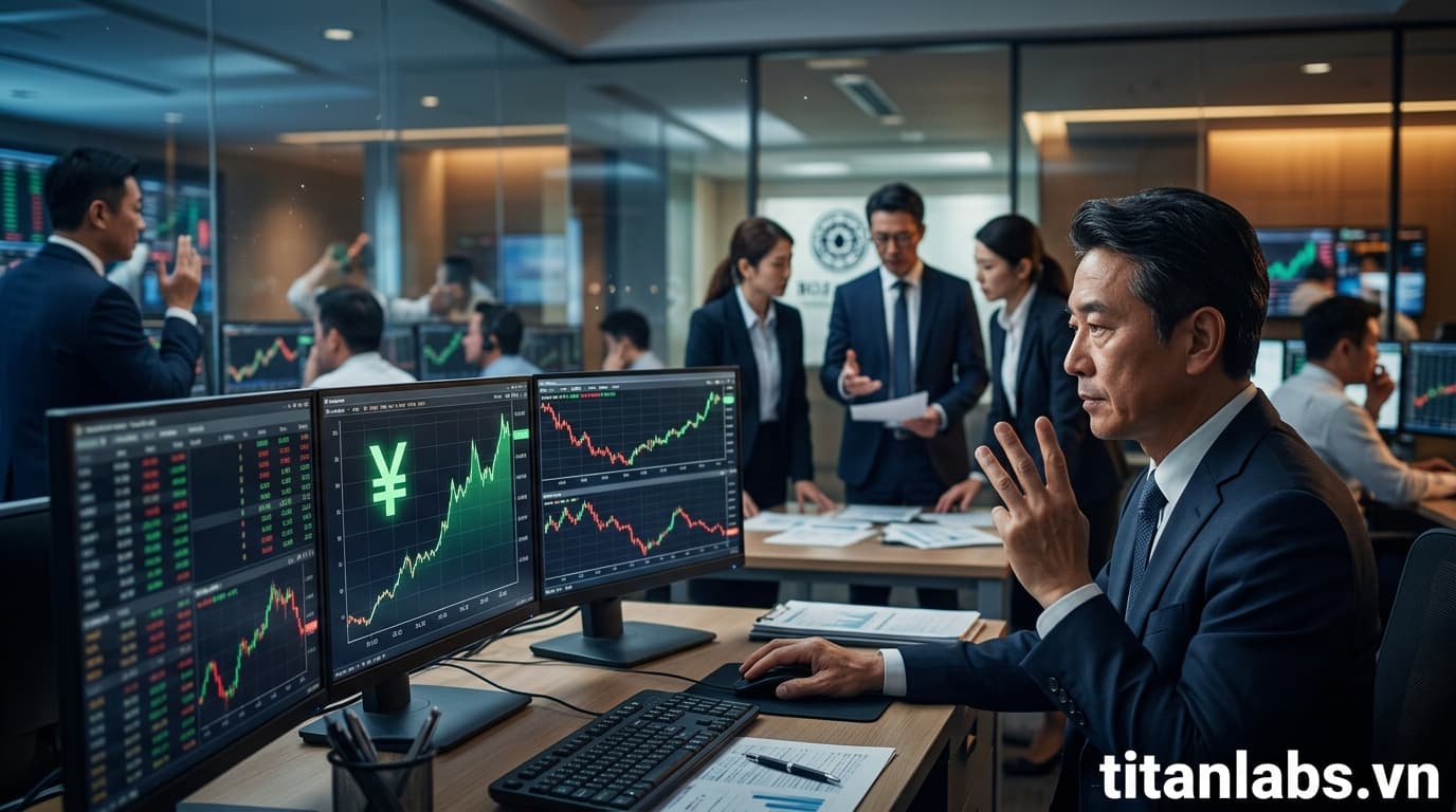 Yen tăng giá khi 3 thành viên BOJ muốn tăng lãi suất