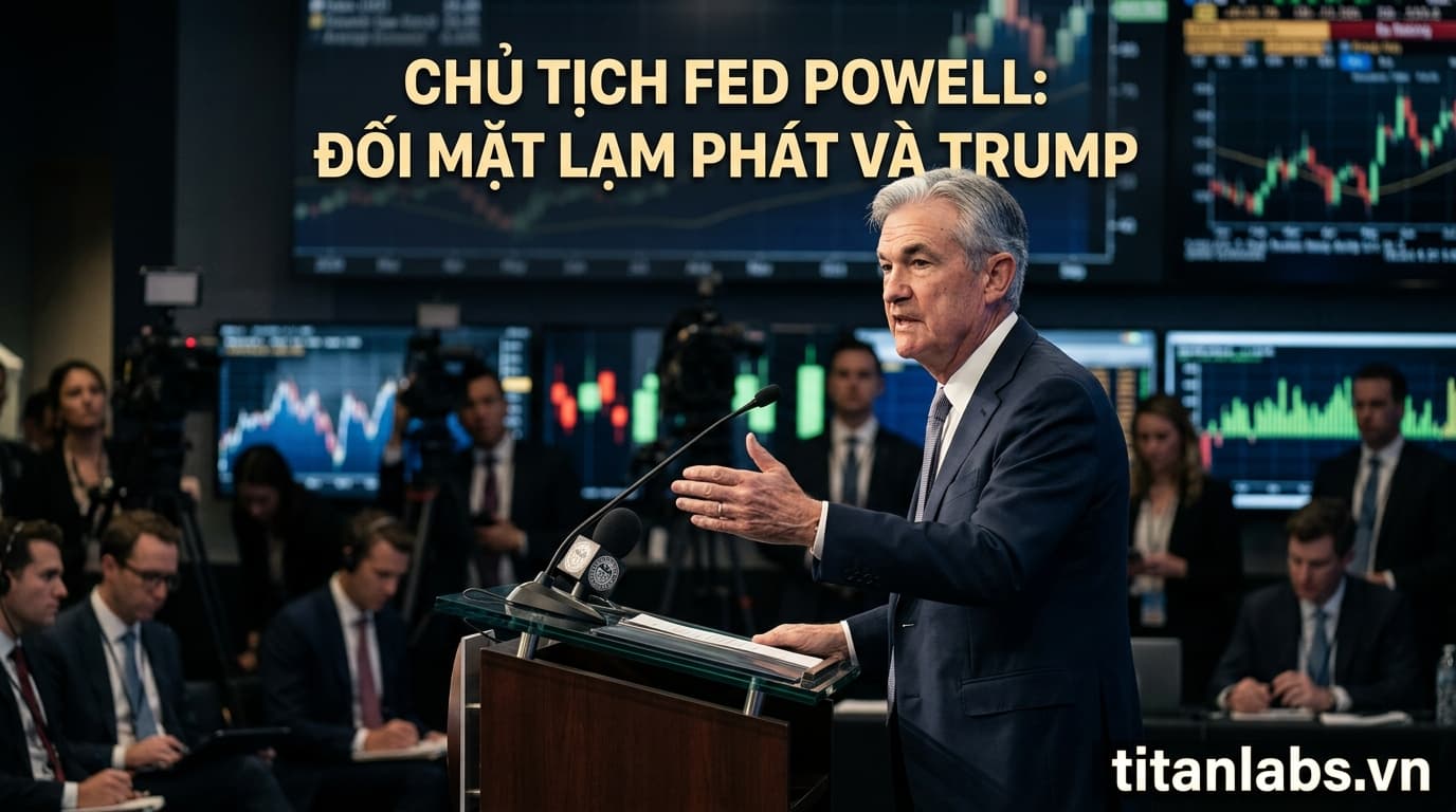 Chủ tịch Fed Powell: Đối mặt lạm phát và Trump