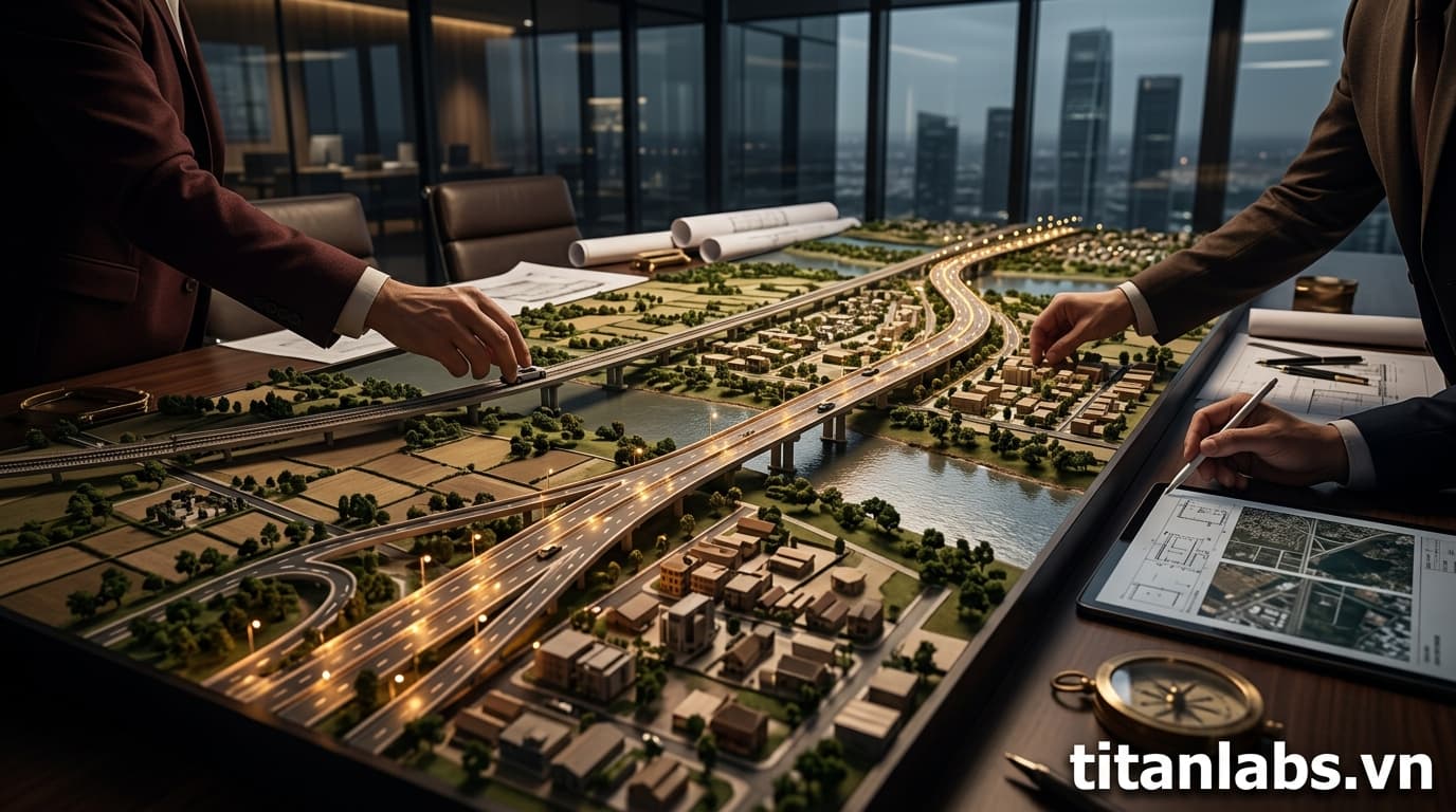 Nghiên cứu hướng tuyến trục kết nối Long An - Tân Ninh