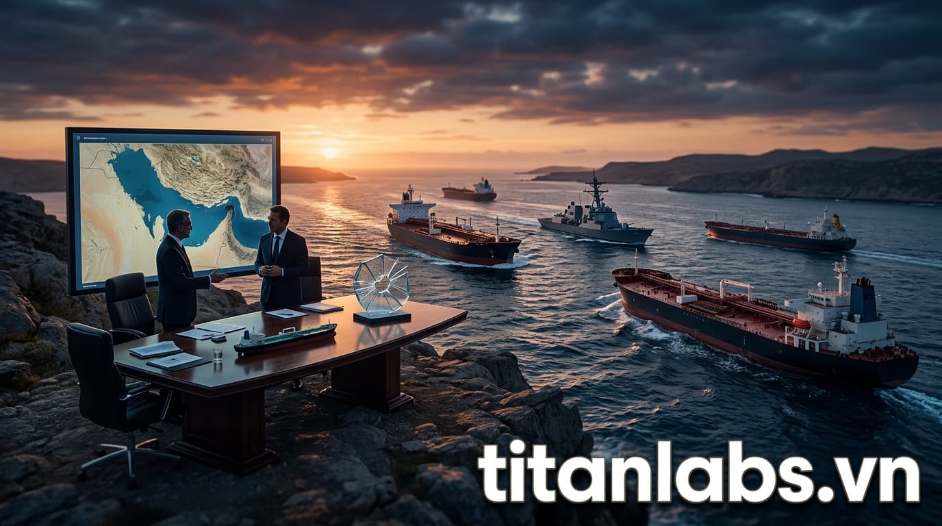 Căng thẳng eo biển Hormuz leo thang, đàm phán hòa bình Iran bế tắc
