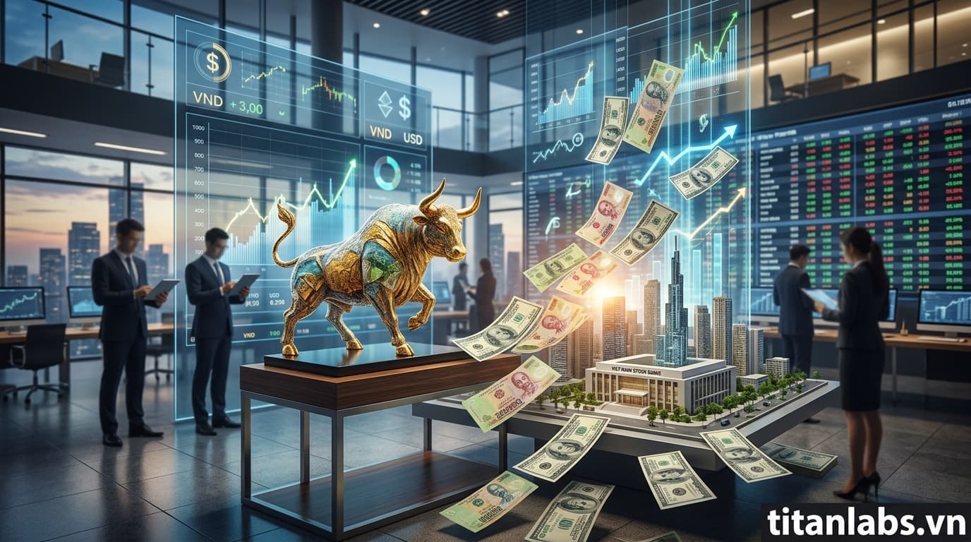 Hàng tỷ USD chờ đổ vào chứng khoán Việt Nam