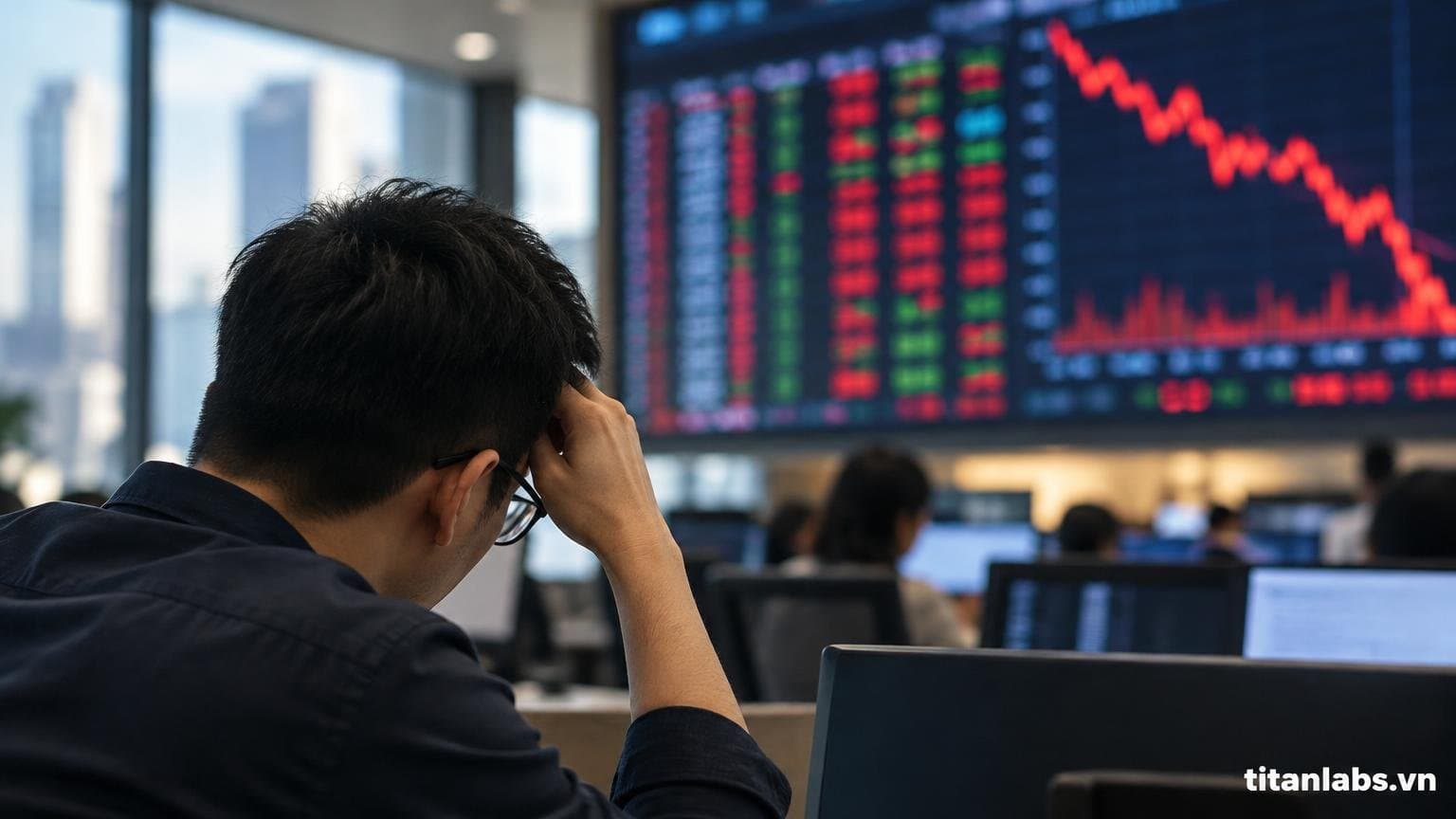 Thanh khoản HoSE chạm đáy, VN-Index chịu áp lực