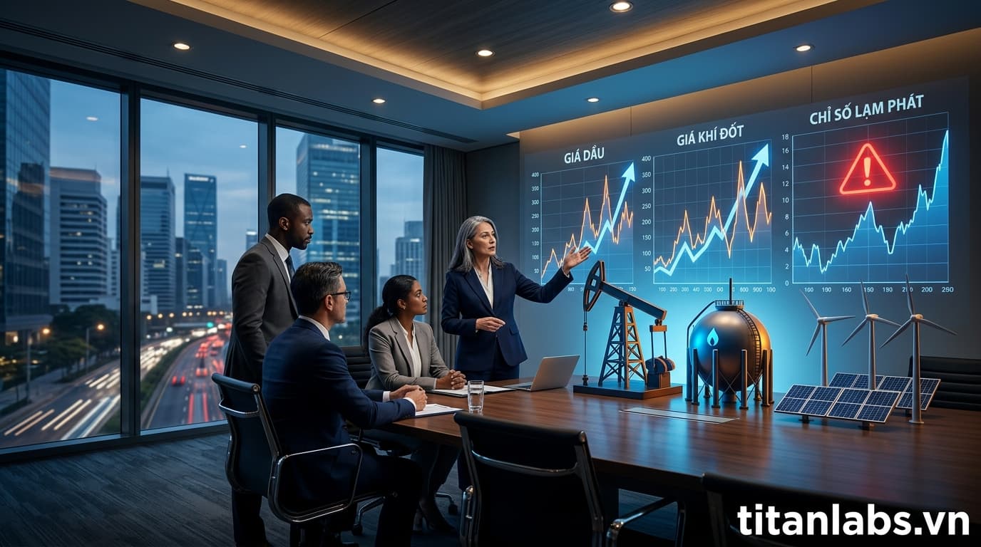 Ngân hàng trung ương đối mặt thách thức biến động năng lượng
