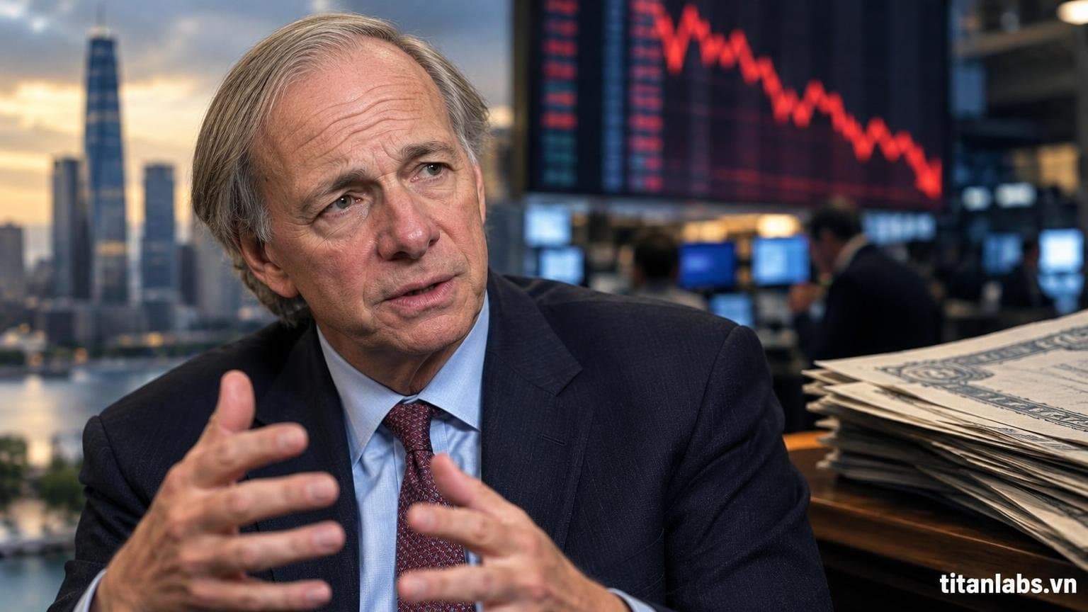 Ray Dalio cảnh báo bán tháo trái phiếu đe dọa chứng khoán