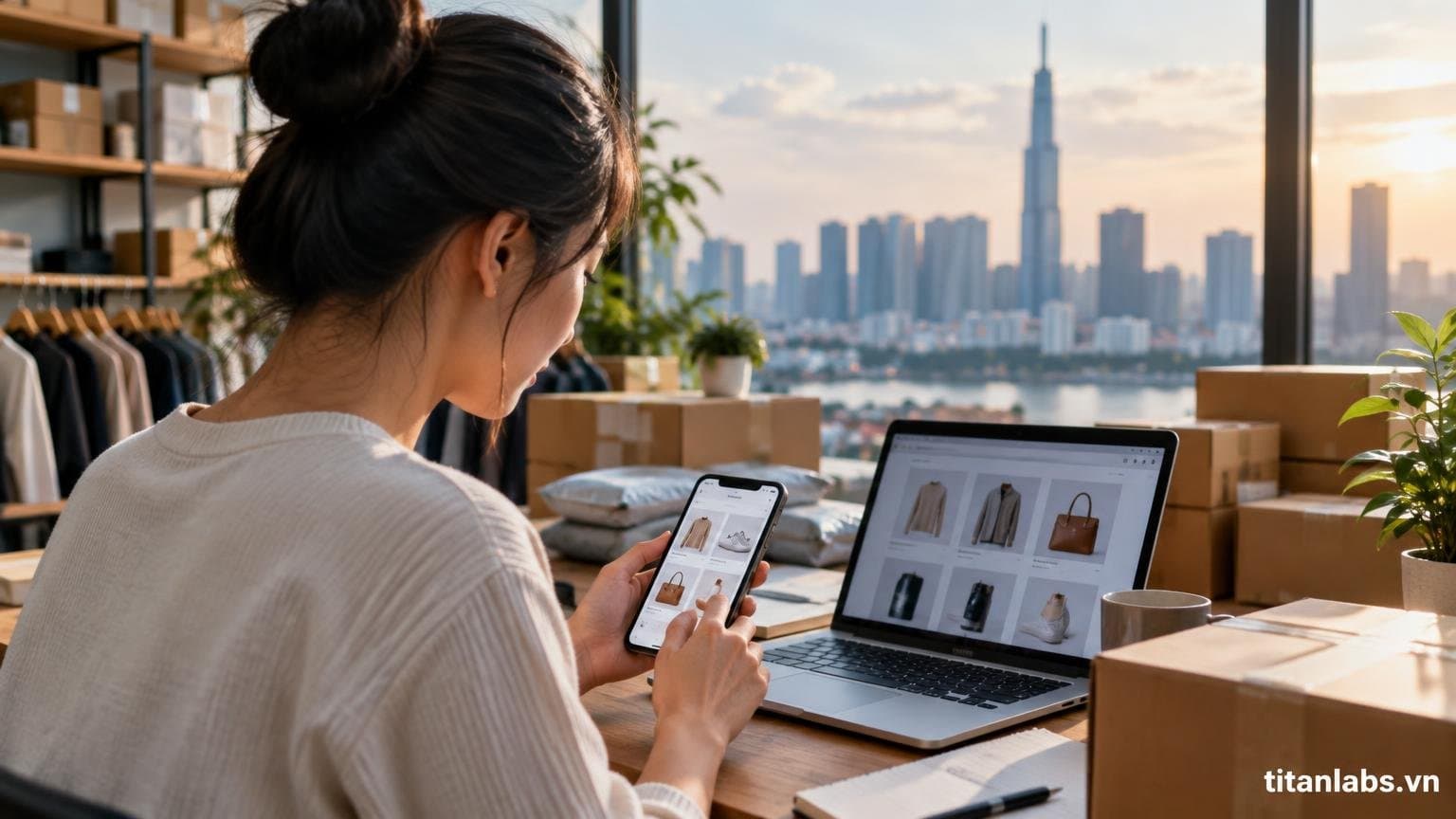 Thương mại điện tử VN: Doanh thu tăng nhờ giá trị đơn hàng