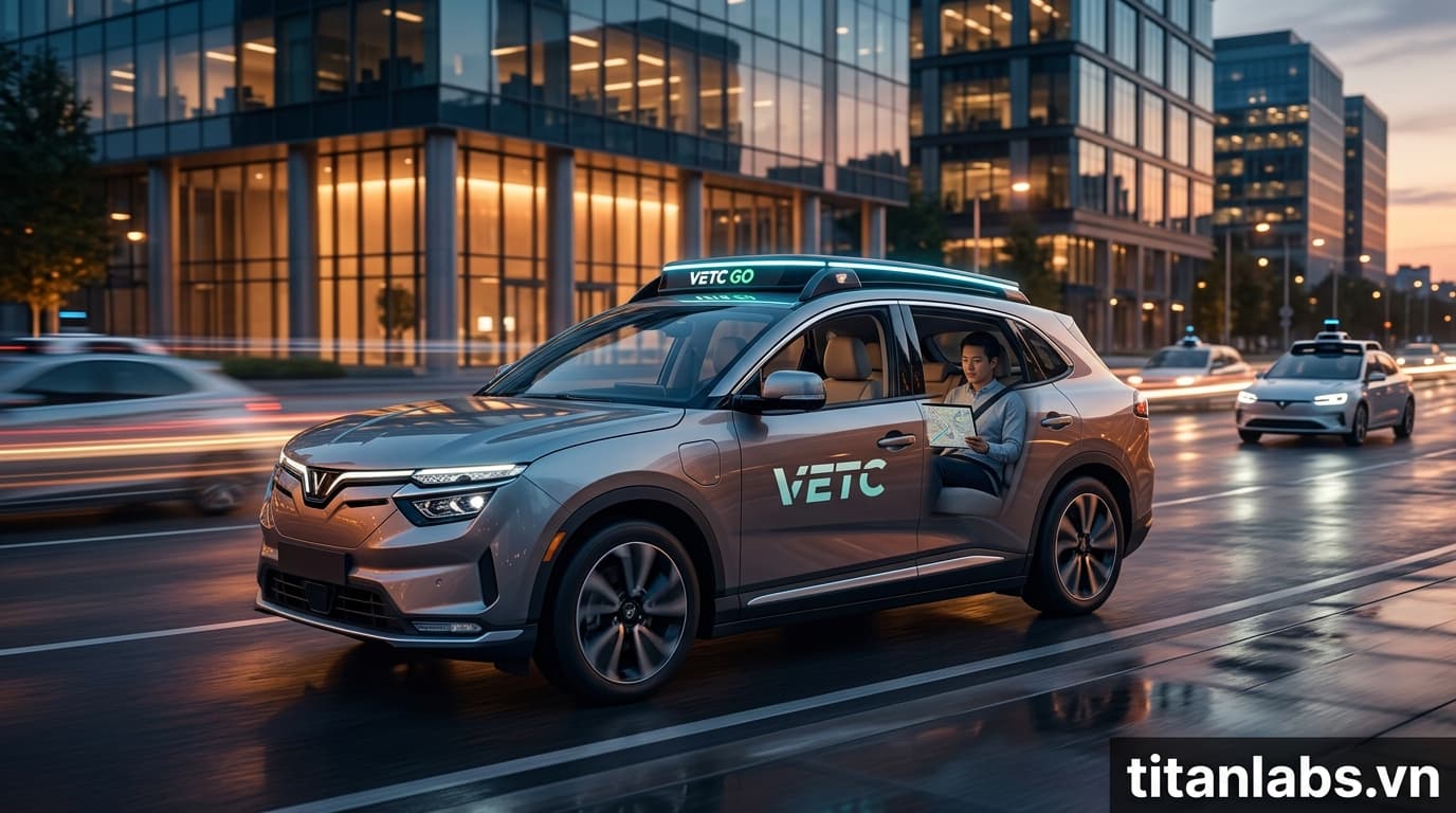 VETC thí điểm nền tảng thuê xe tự lái VETC GO