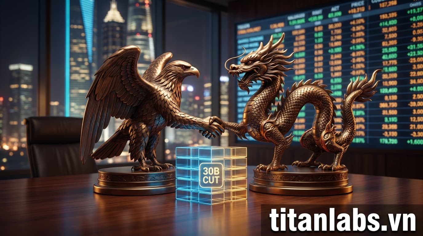 Mỹ - Trung đồng thuận cắt giảm thuế quan 30 tỷ USD
