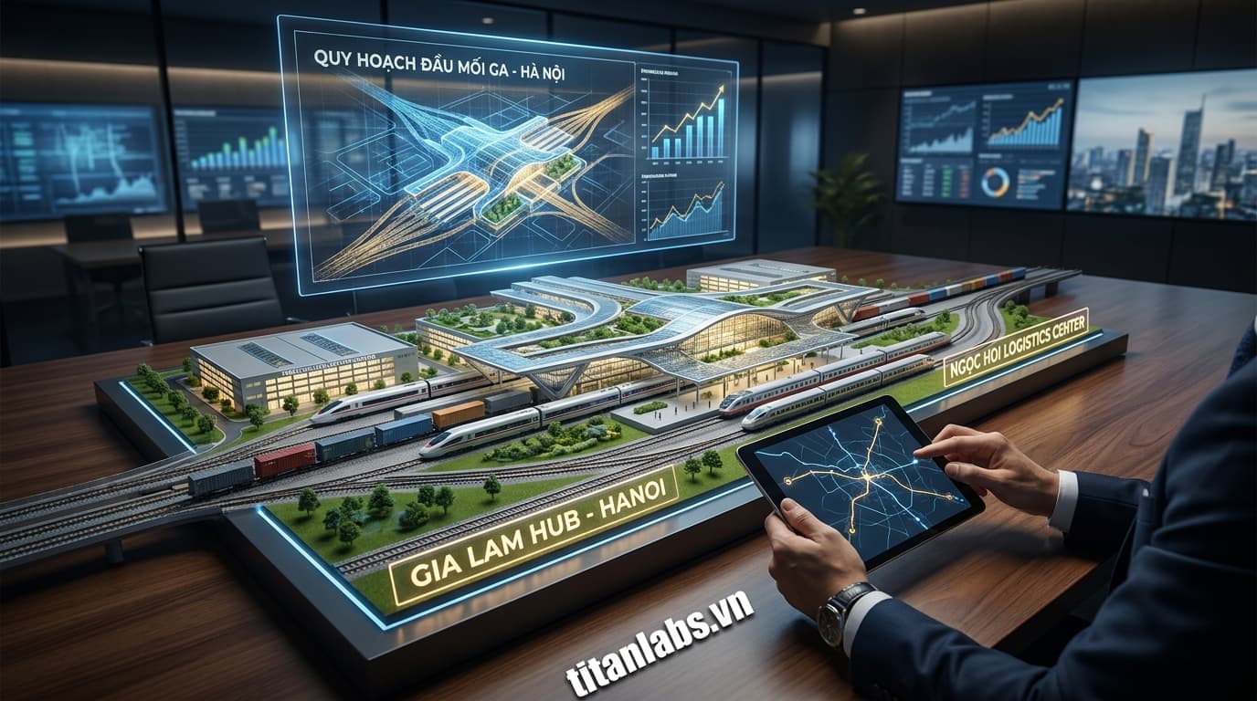 Hà Nội quy hoạch ga Ngọc Hồi, Gia Lâm thành đầu mối