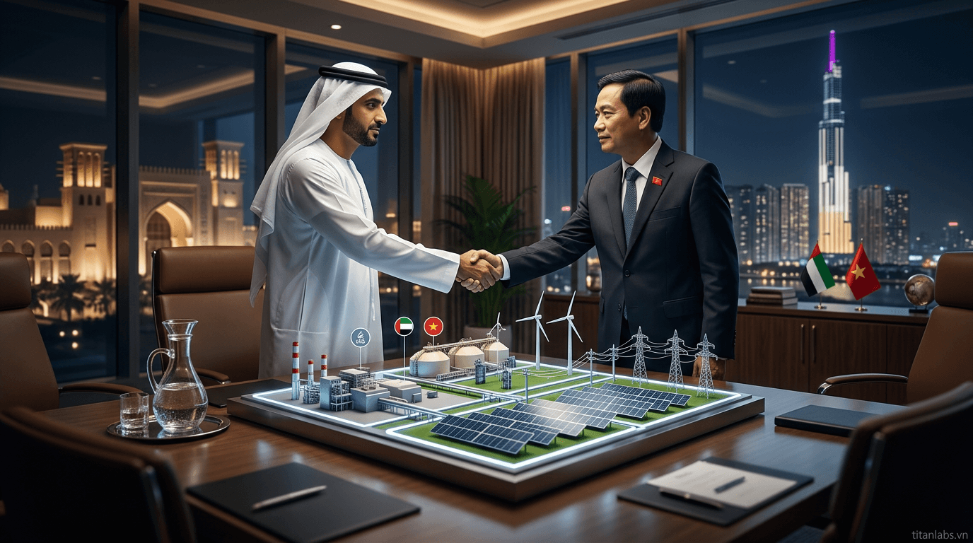 UAE cam kết hỗ trợ Việt Nam về năng lượng dài hạn