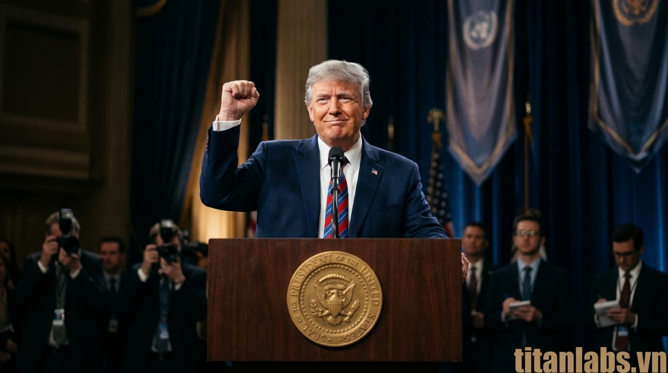 Trump tuyên bố chiến thắng sau thỏa thuận ngừng bắn Iran