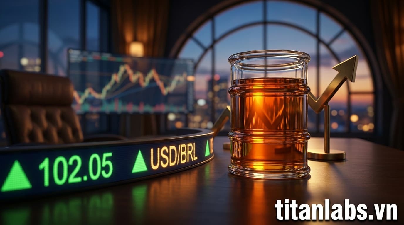 Giá dầu thế giới vượt mốc 102 USD/thùng