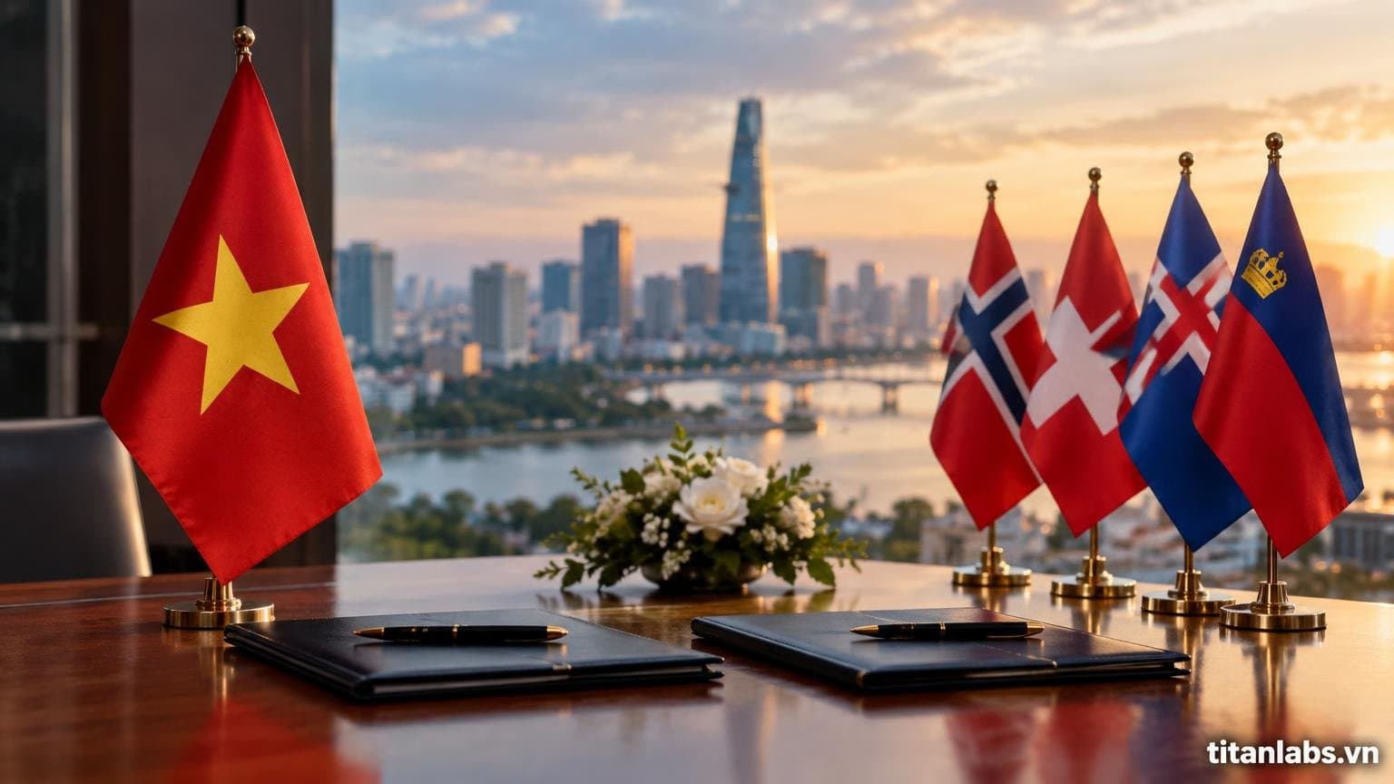 Việt Nam chính thức ký kết FTA với khối EFTA