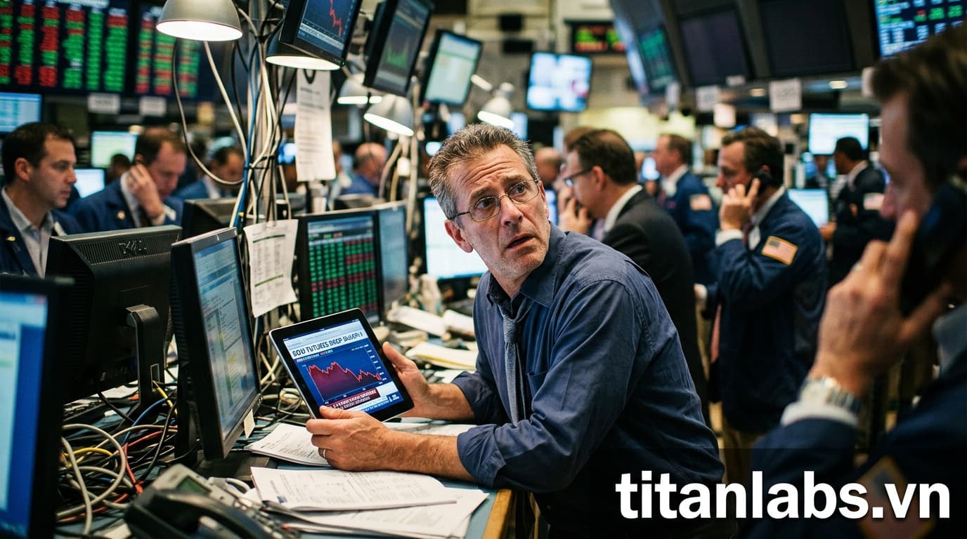 Dow Jones Futures giảm mạnh sau cảnh báo của Trump về Iran