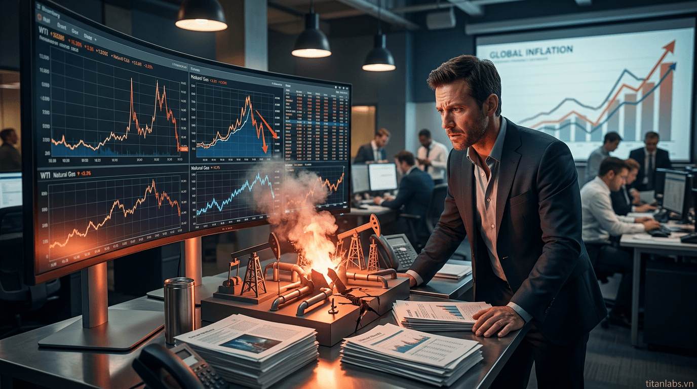 Deutsche Bank: Cú sốc năng lượng Trung Đông đe dọa lạm phát Anh