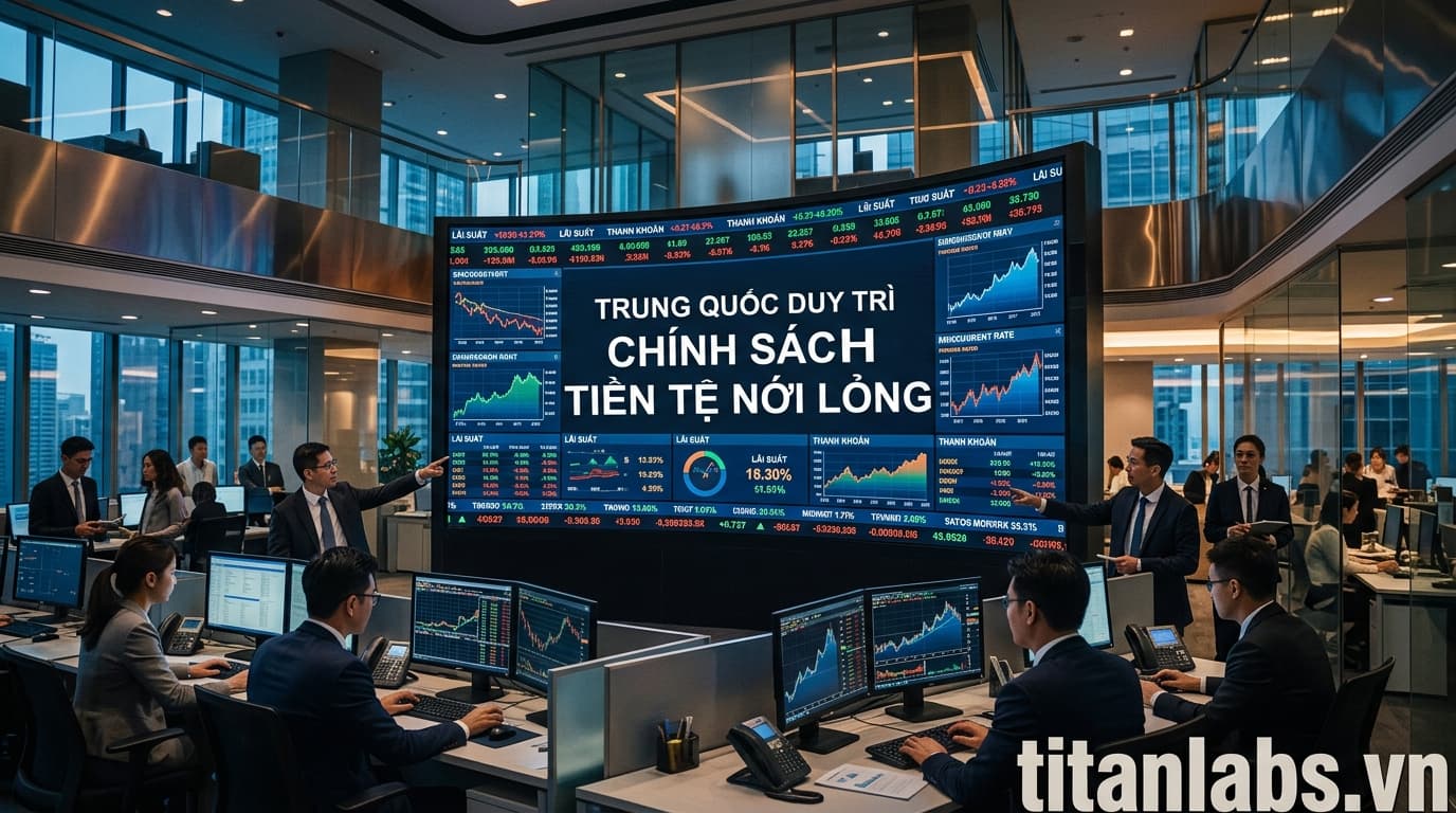 Trung Quốc duy trì chính sách tiền tệ nới lỏng