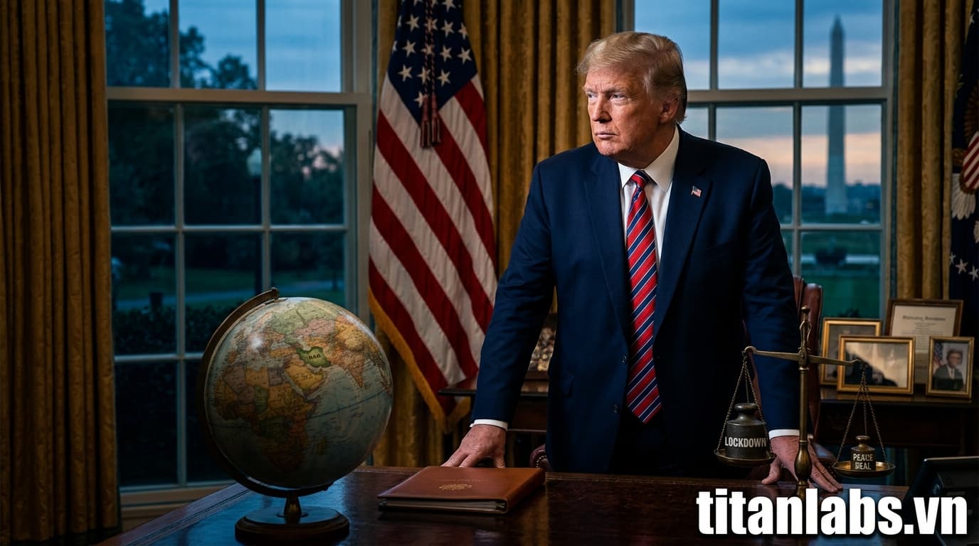 Trump: Phong tỏa Iran duy trì đến khi có thỏa thuận hòa bình