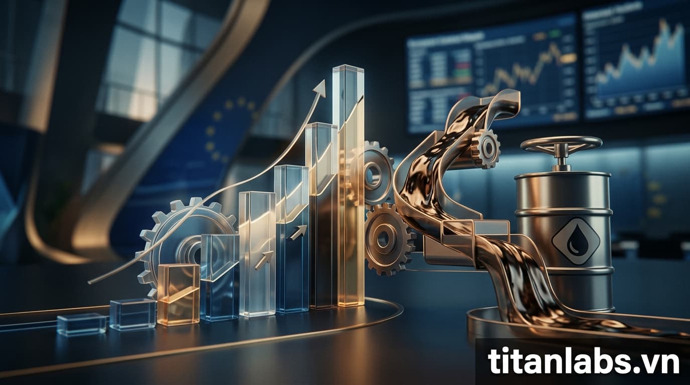 ECB có thể giảm tốc độ tăng lãi suất do giá dầu giảm