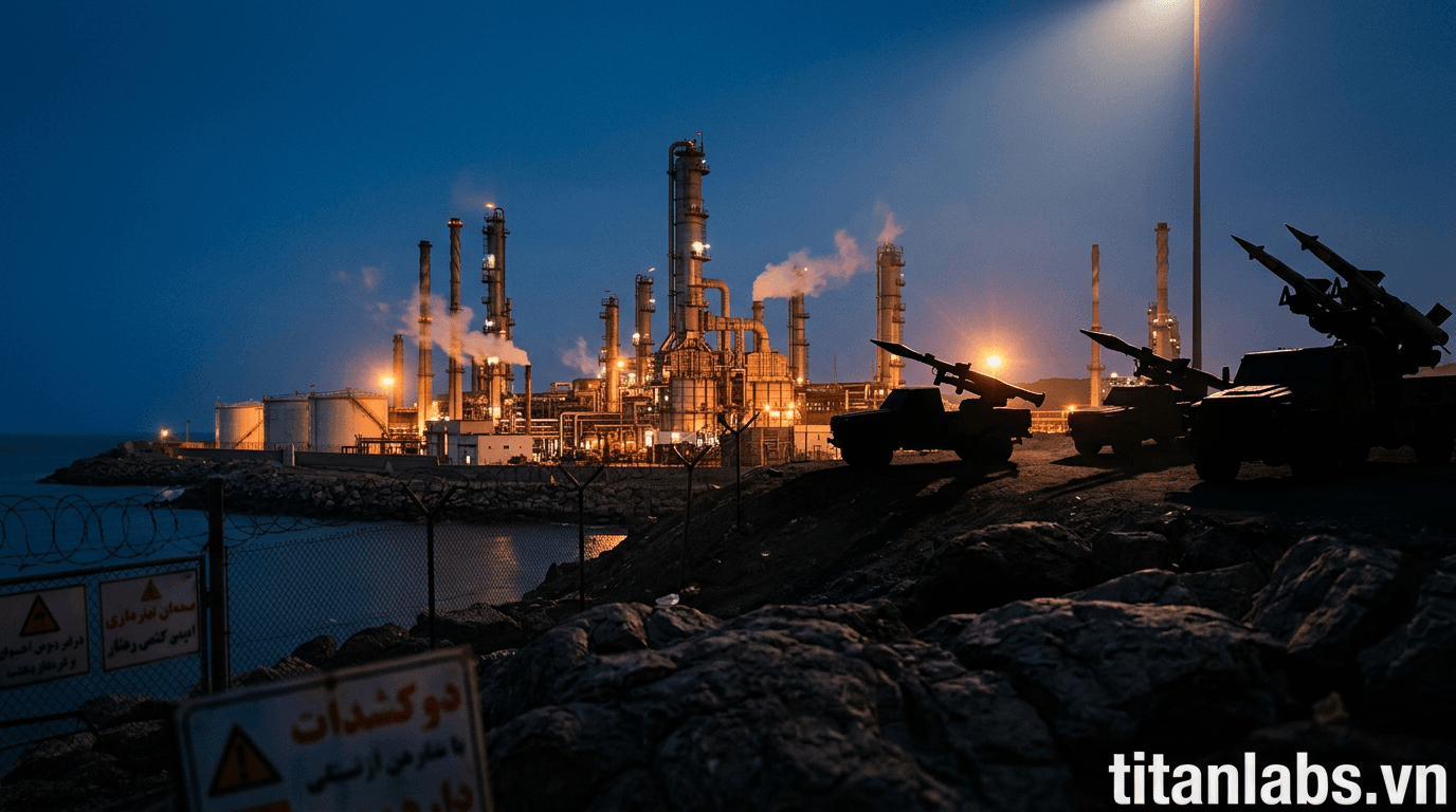 Iran dọa đáp trả nếu cơ sở năng lượng bị tấn công
