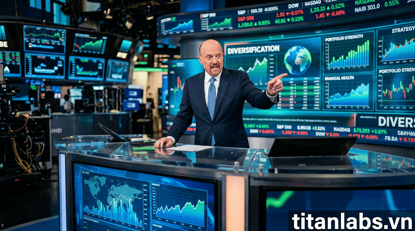 Jim Cramer: Đa dạng hóa danh mục hiệu quả với mọi nhà đầu tư