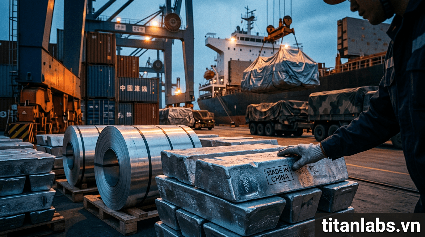 Nhôm Trung Quốc hưởng lợi từ nguồn nguyên liệu chiến tranh