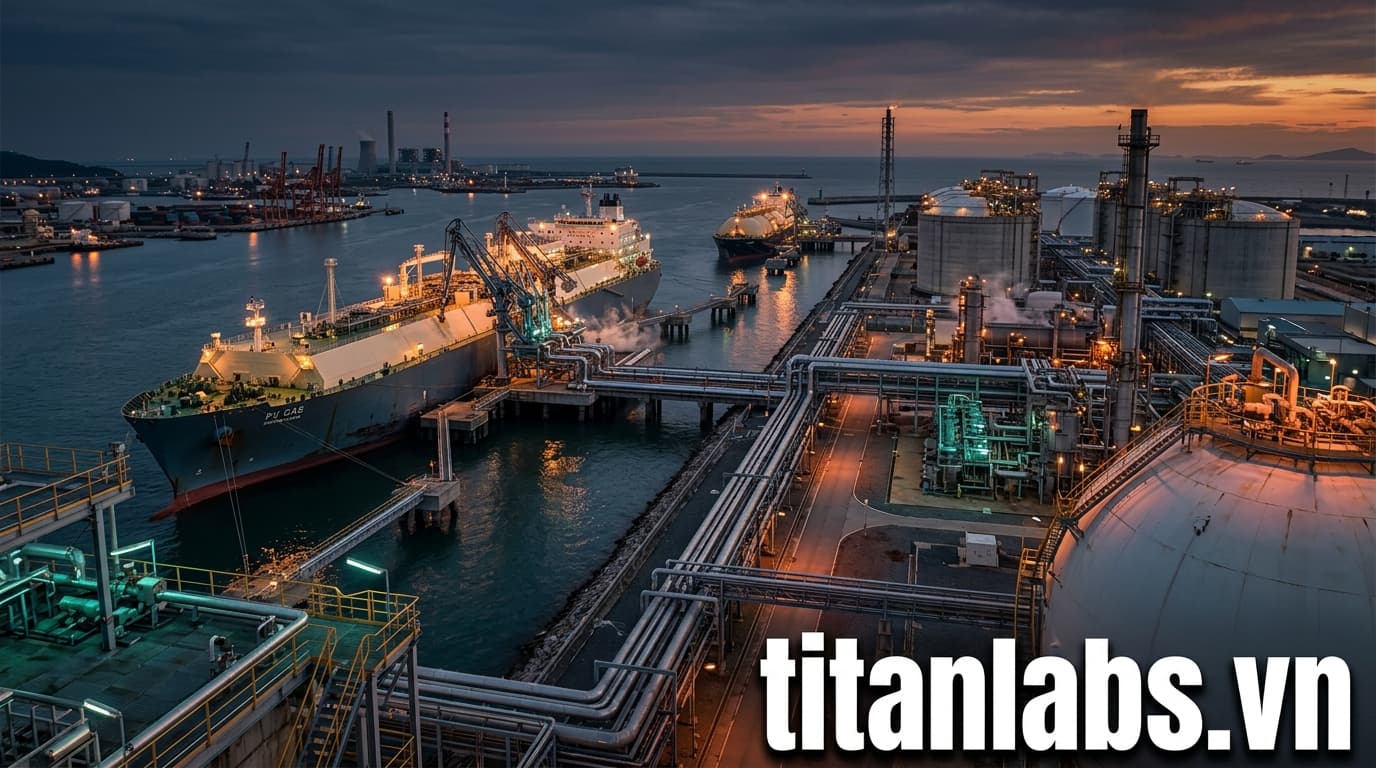 PV GAS nhập khẩu gần 120.000 tấn LNG, LPG giữa cao điểm nóng
