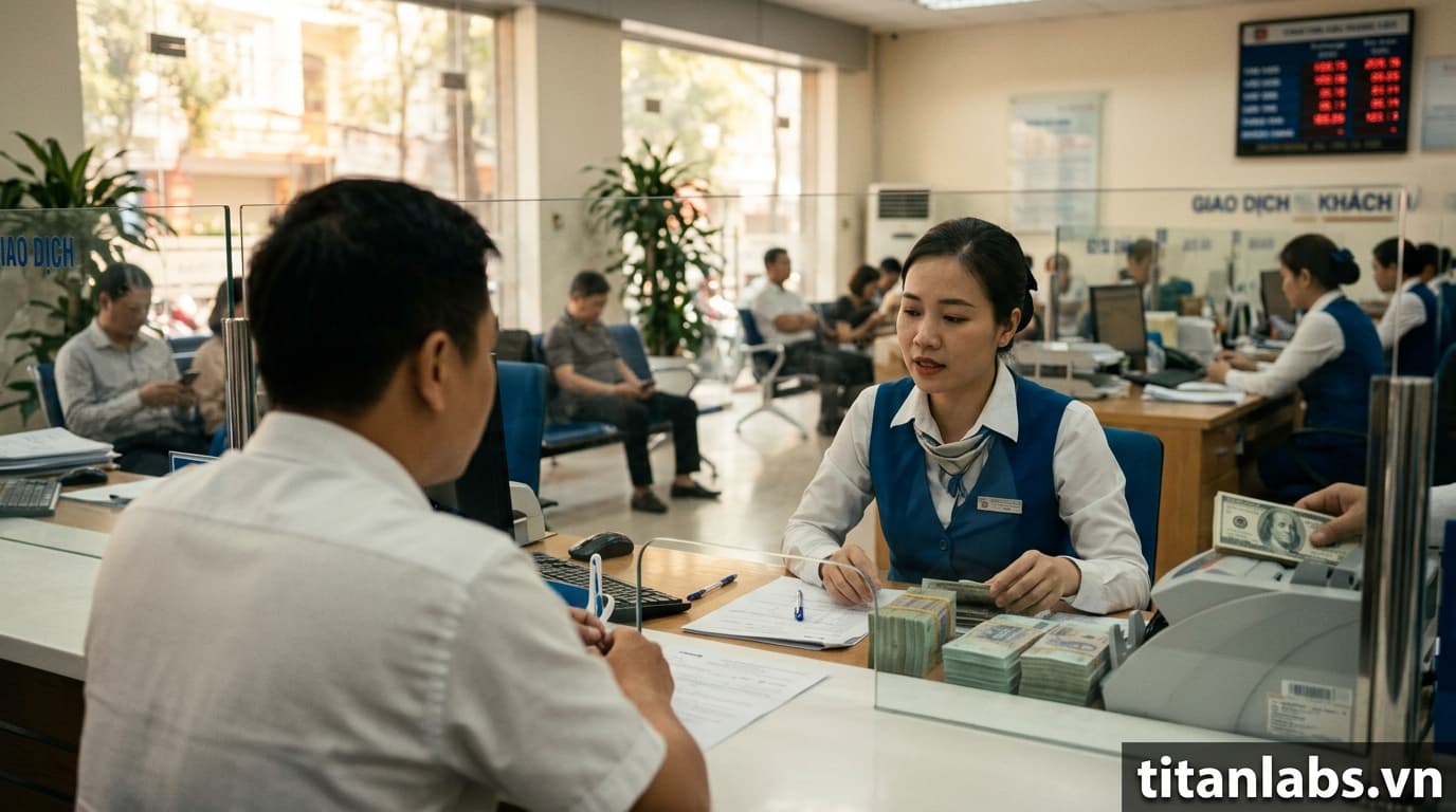 Giá USD ngân hàng giảm sâu, đi ngược thế giới