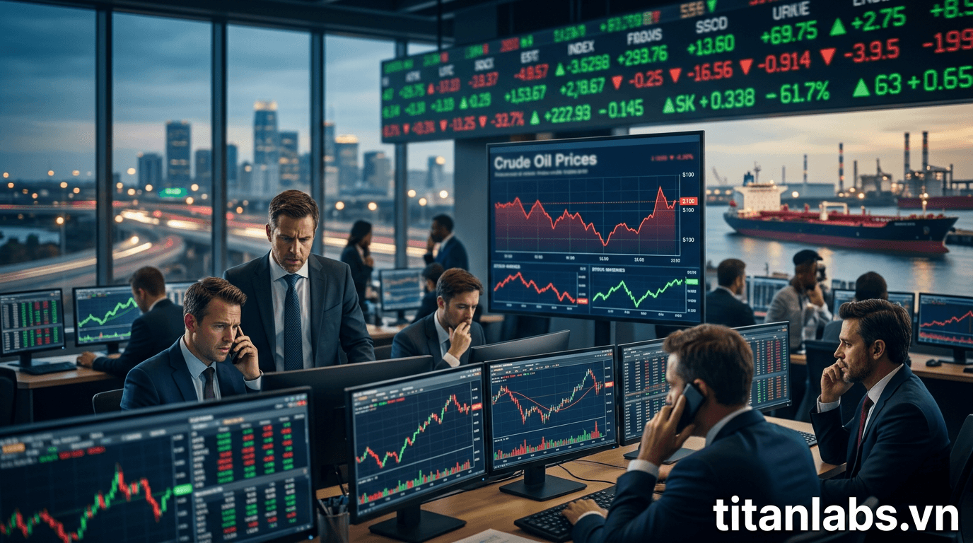 Dầu Neo trên $100, Chứng Khoán Thế Giới Diễn Biến Trái Chiều