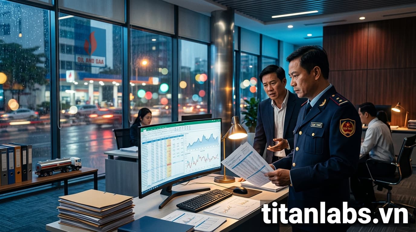Cục Thuế kiểm tra doanh nghiệp xăng dầu có ‘dấu hiệu bất thường’