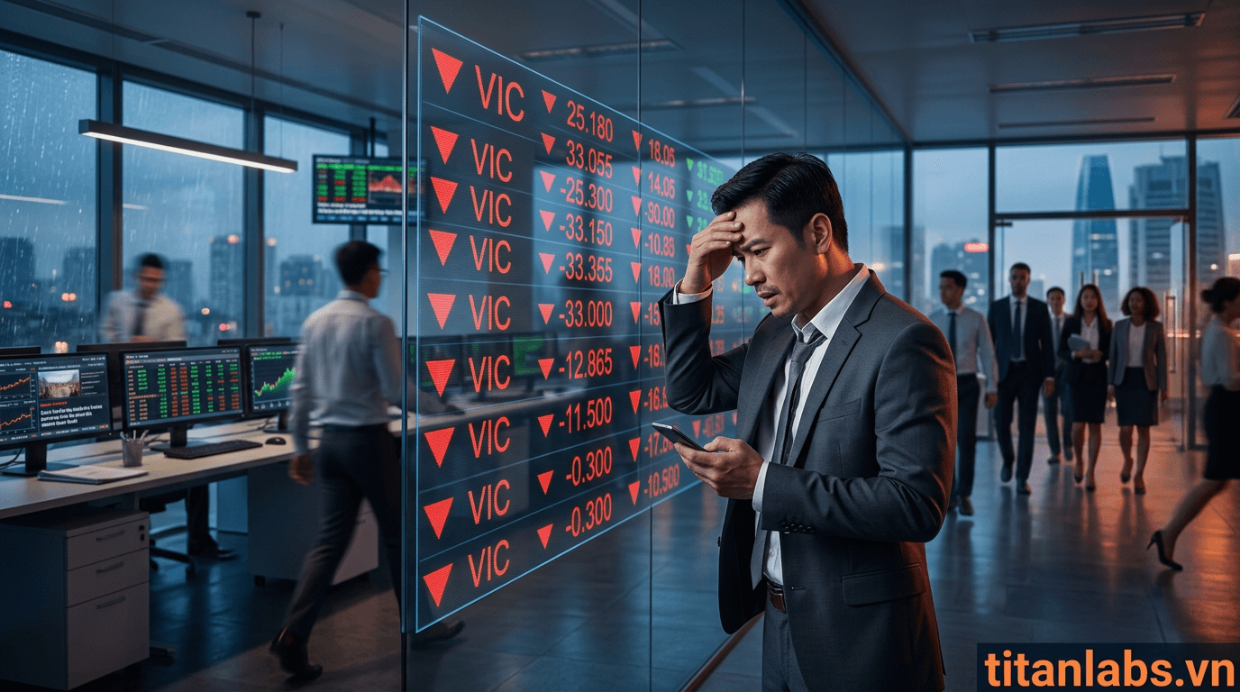 Khối ngoại bán ròng kỷ lục hơn 1.000 tỷ đồng cổ phiếu VIC