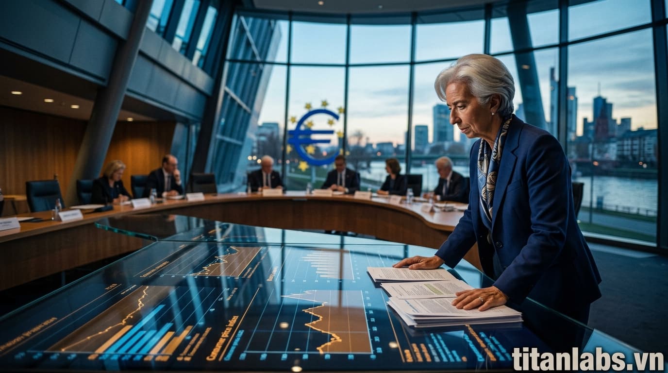 ECB Cân Nhắc Kỹ Lưỡng Trước Rủi Ro Lạm Phát