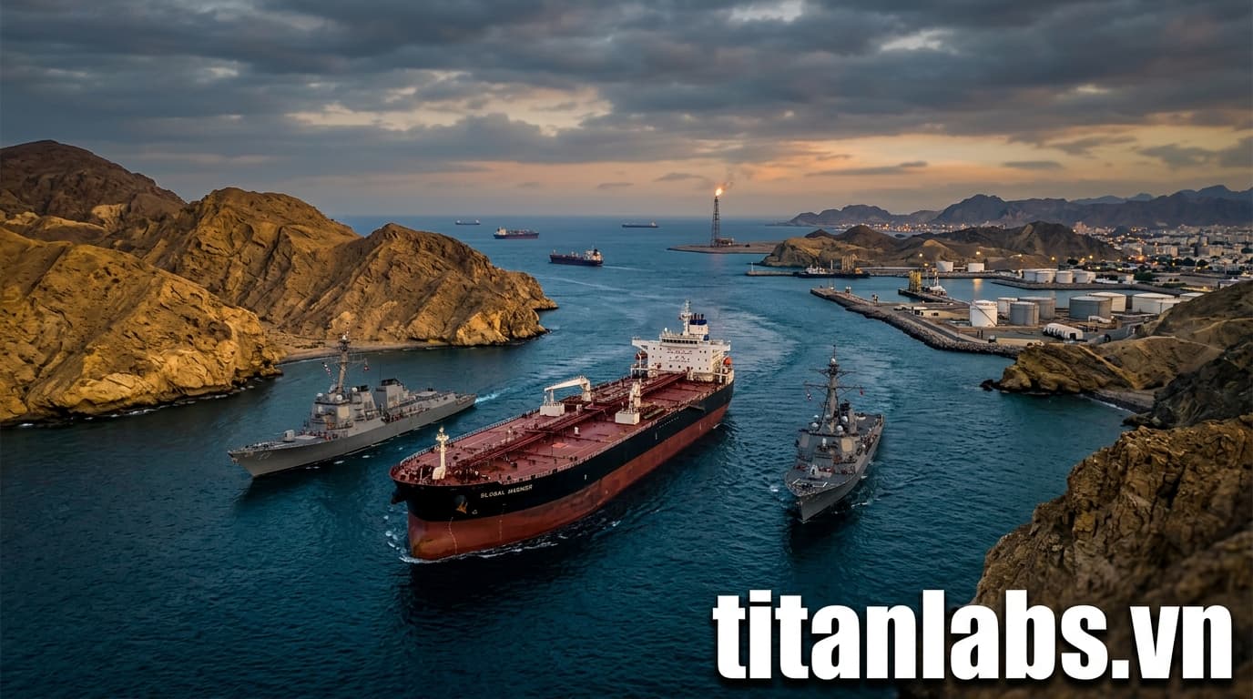 Tương lai dầu mỏ: Eo biển Hormuz và địa chính trị