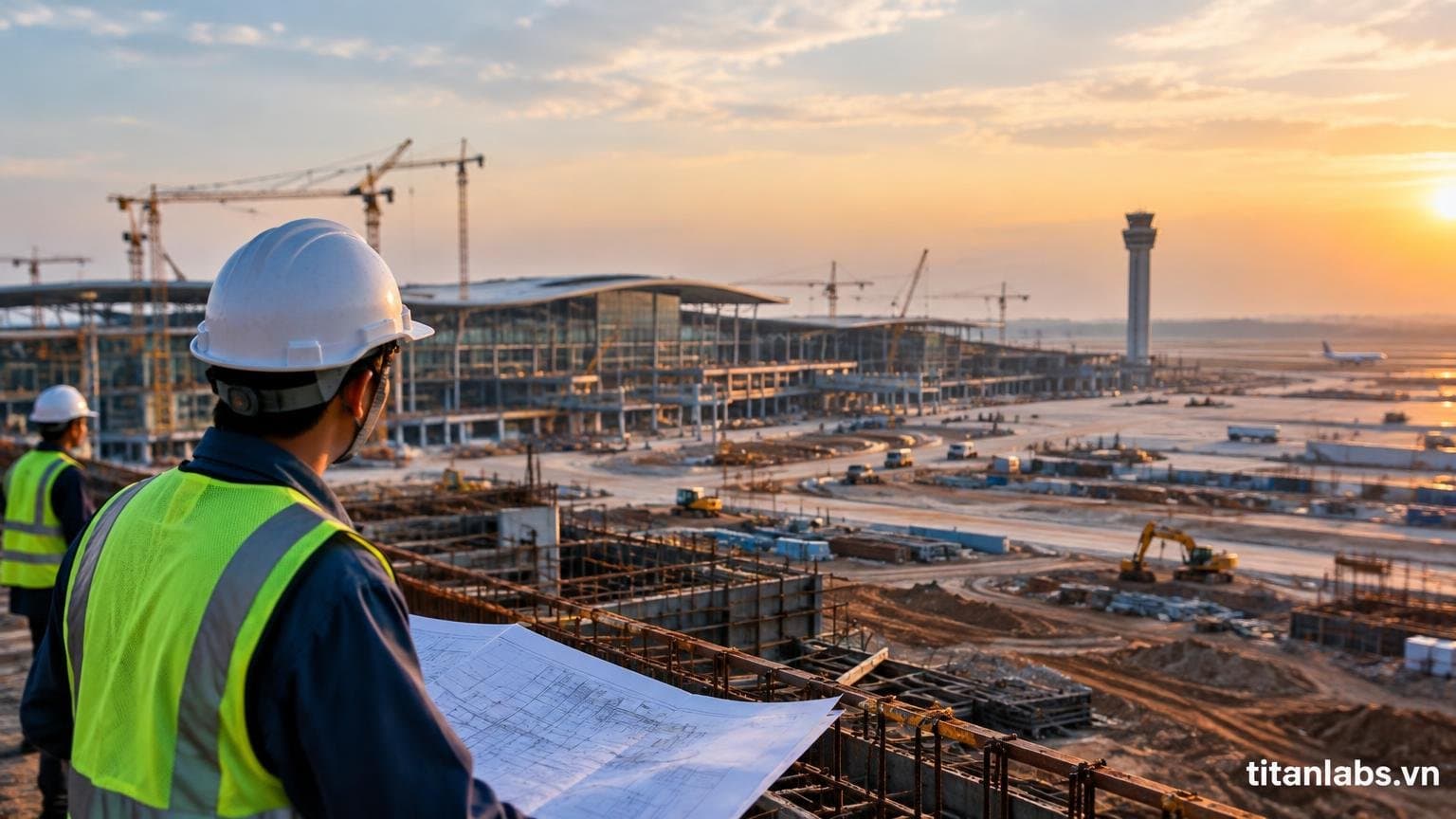 Sân bay Long Thành đối mặt nguy cơ chậm tiến độ