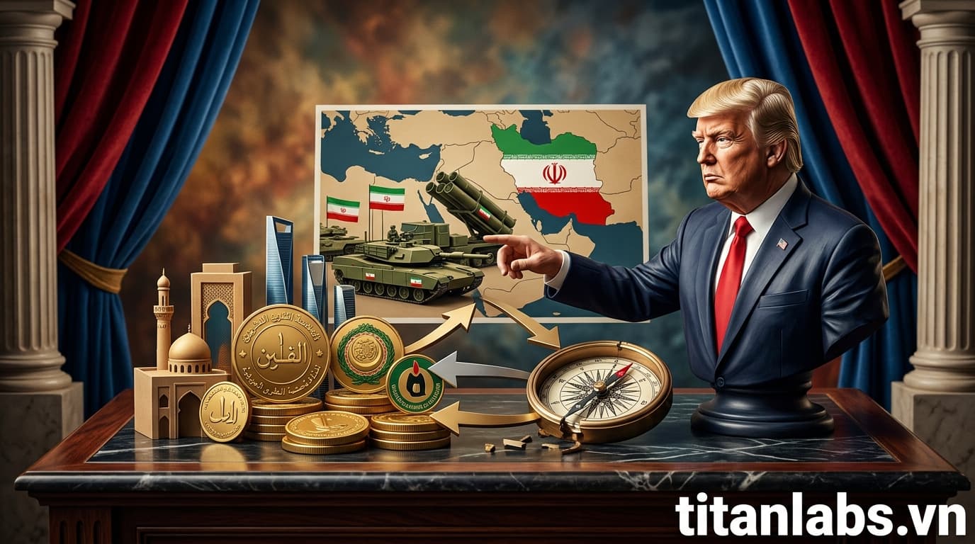 Trump kêu gọi các quốc gia Ả Rập chi trả chiến tranh Iran
