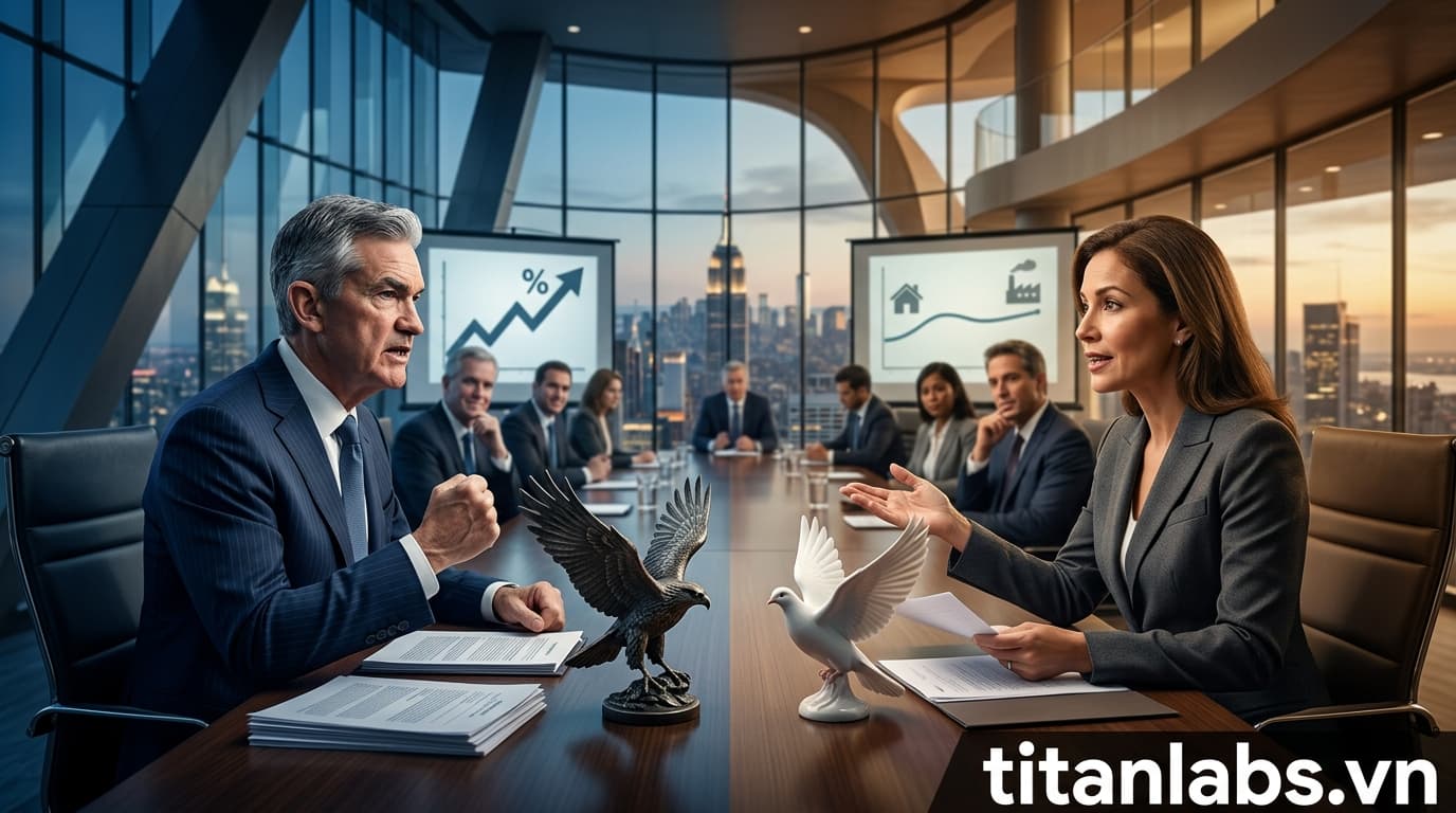 Fed: Quan điểm diều hâu và bồ câu của quan chức Mỹ