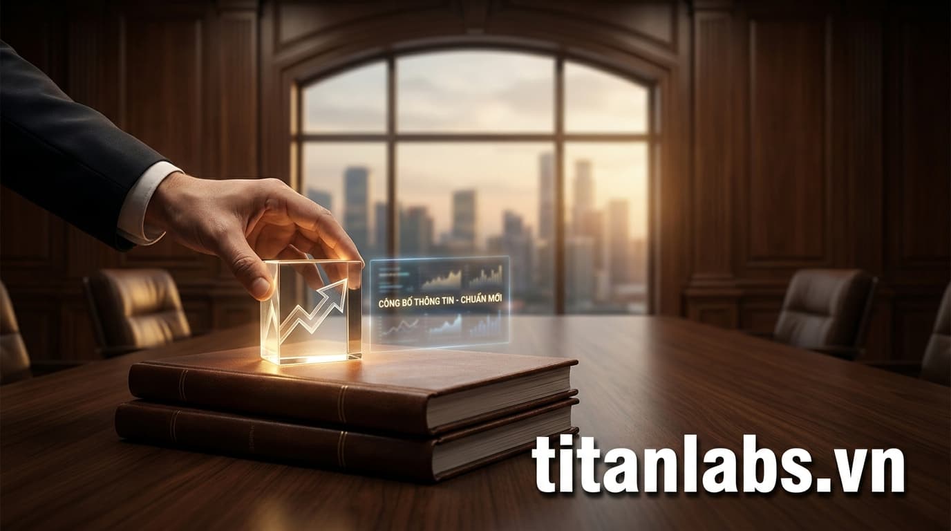 Doanh nghiệp nâng chuẩn công bố thông tin