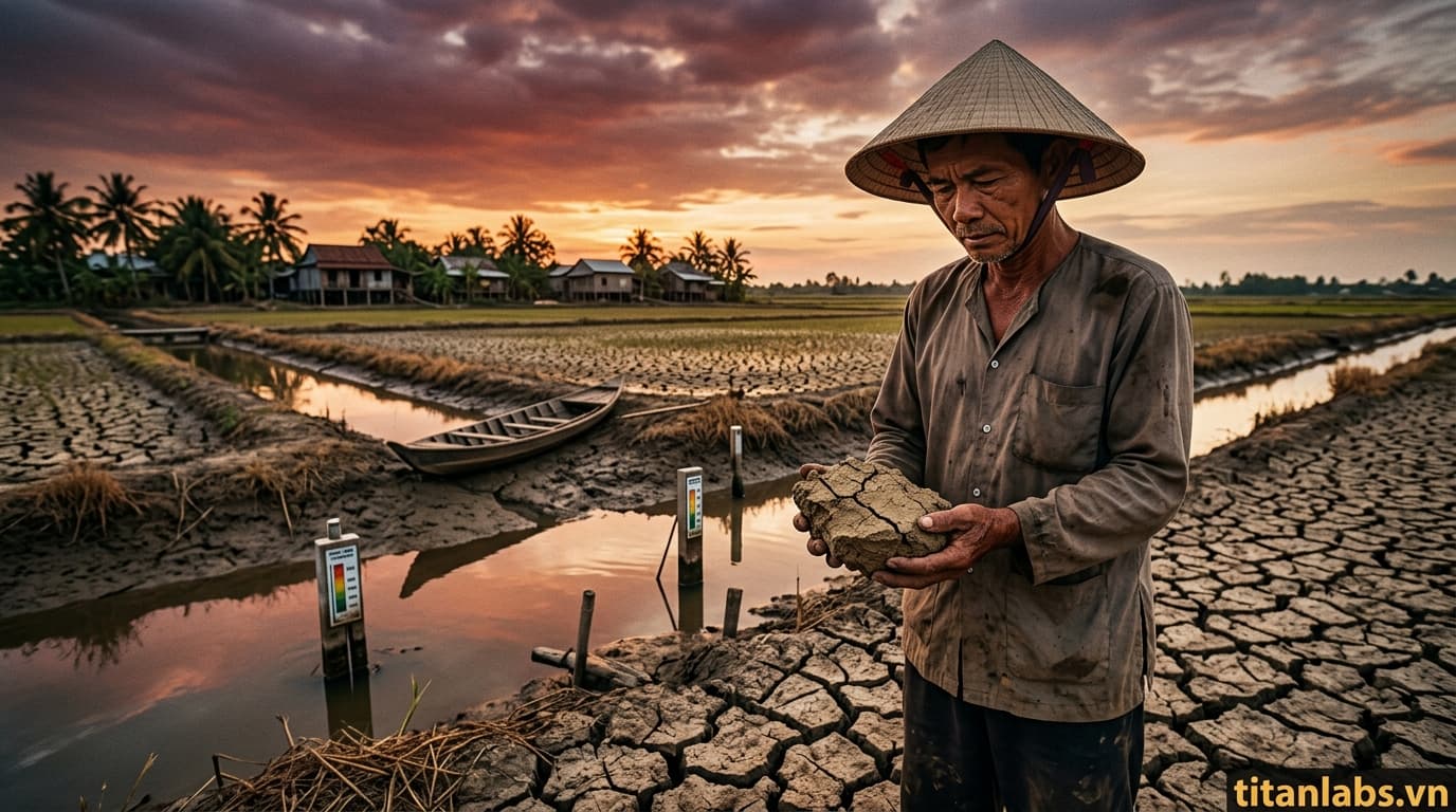 Cần Thơ ứng phó hạn hán và xâm nhập mặn kịch bản rủi ro cao