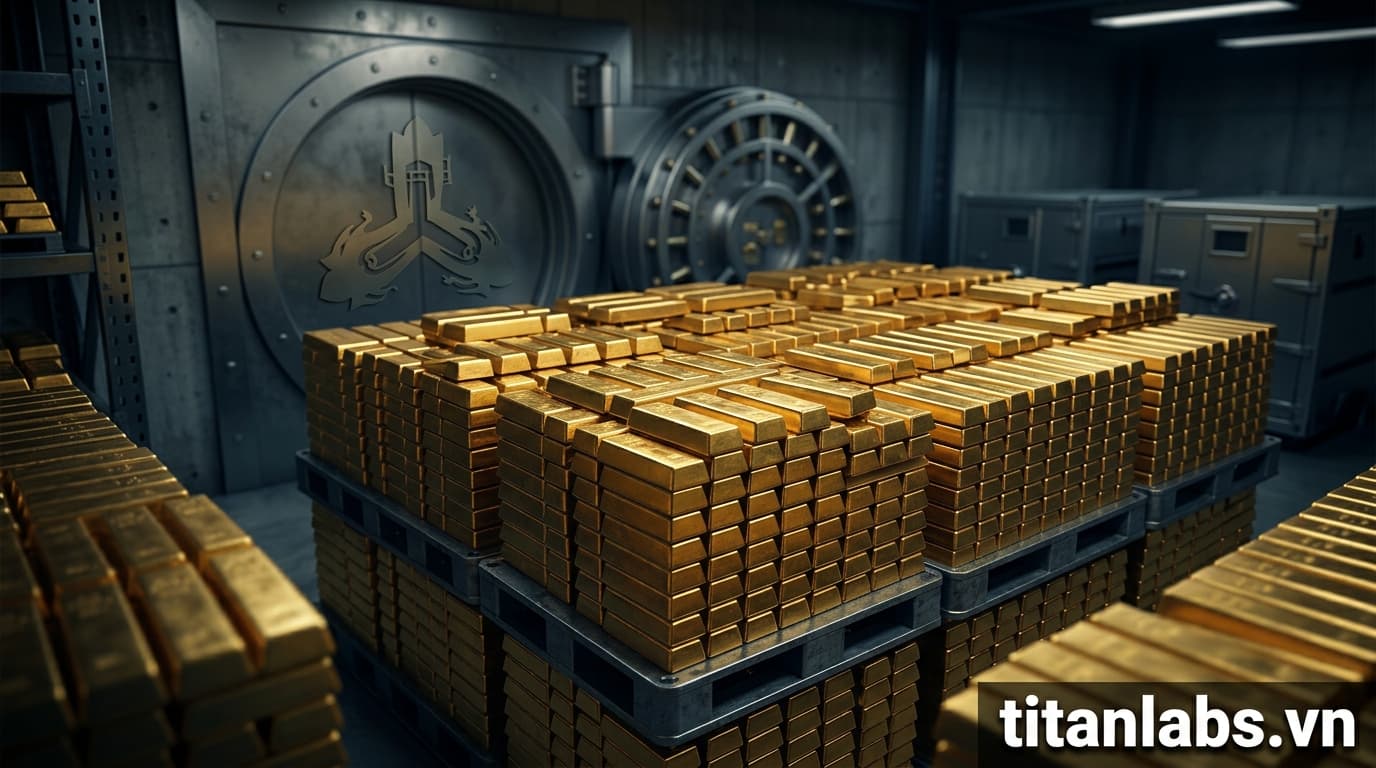 Ngân hàng Trung ương Trung Quốc gia tăng dự trữ vàng