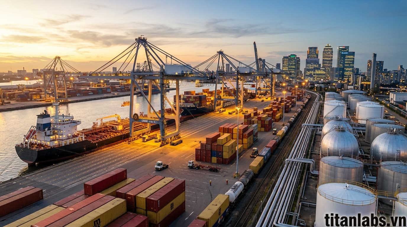 Lợi nhuận doanh nghiệp dầu khí, logistics quý 1/2026