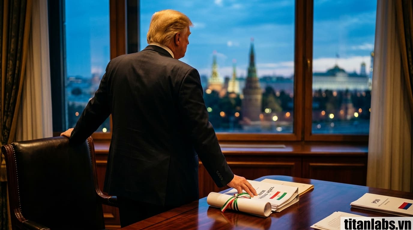 Ông Trump hoàn tất thỏa thuận Iran, hướng chú ý sang Nga