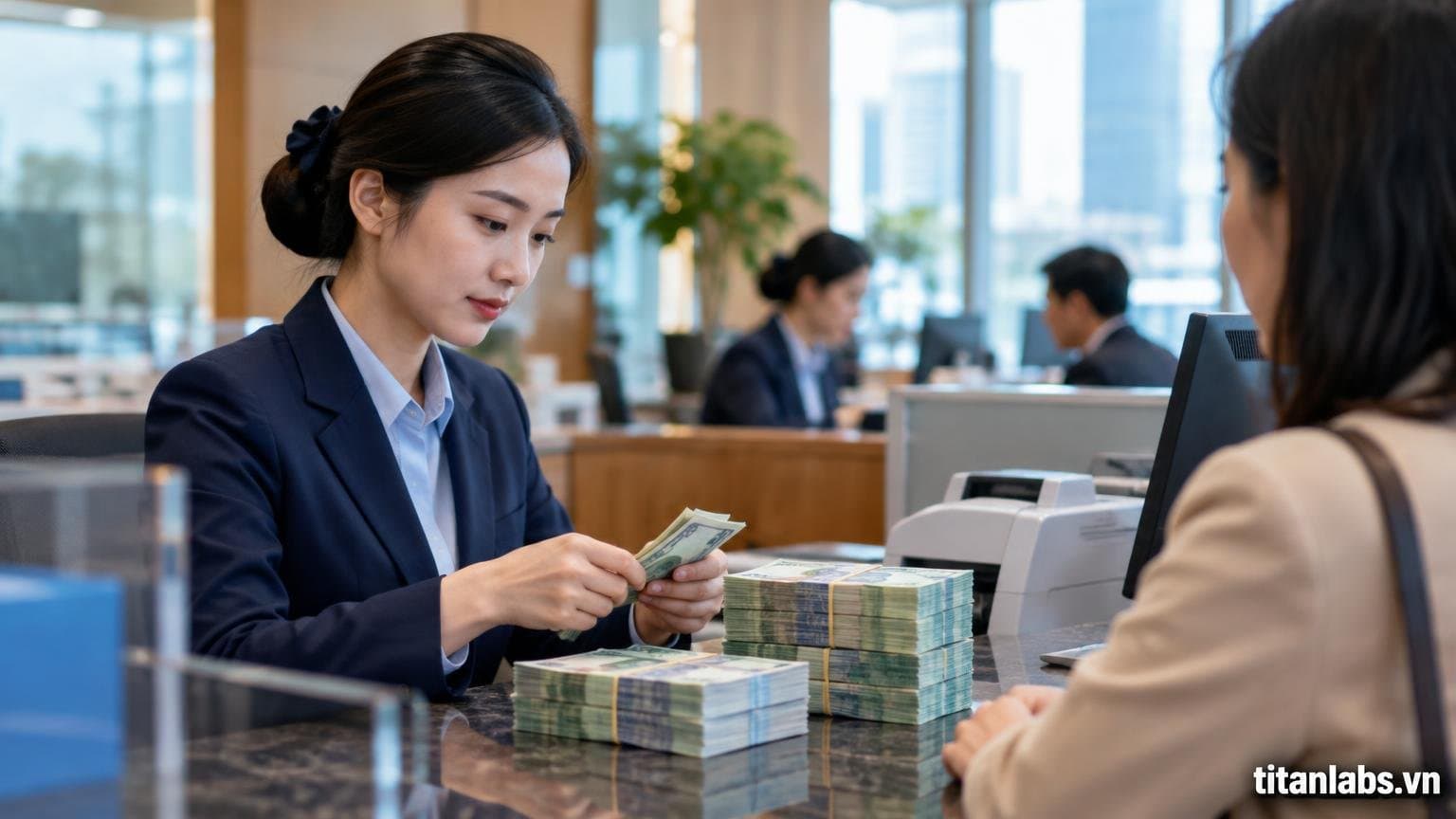 NHNN yêu cầu các ngân hàng giảm thực chất lãi suất